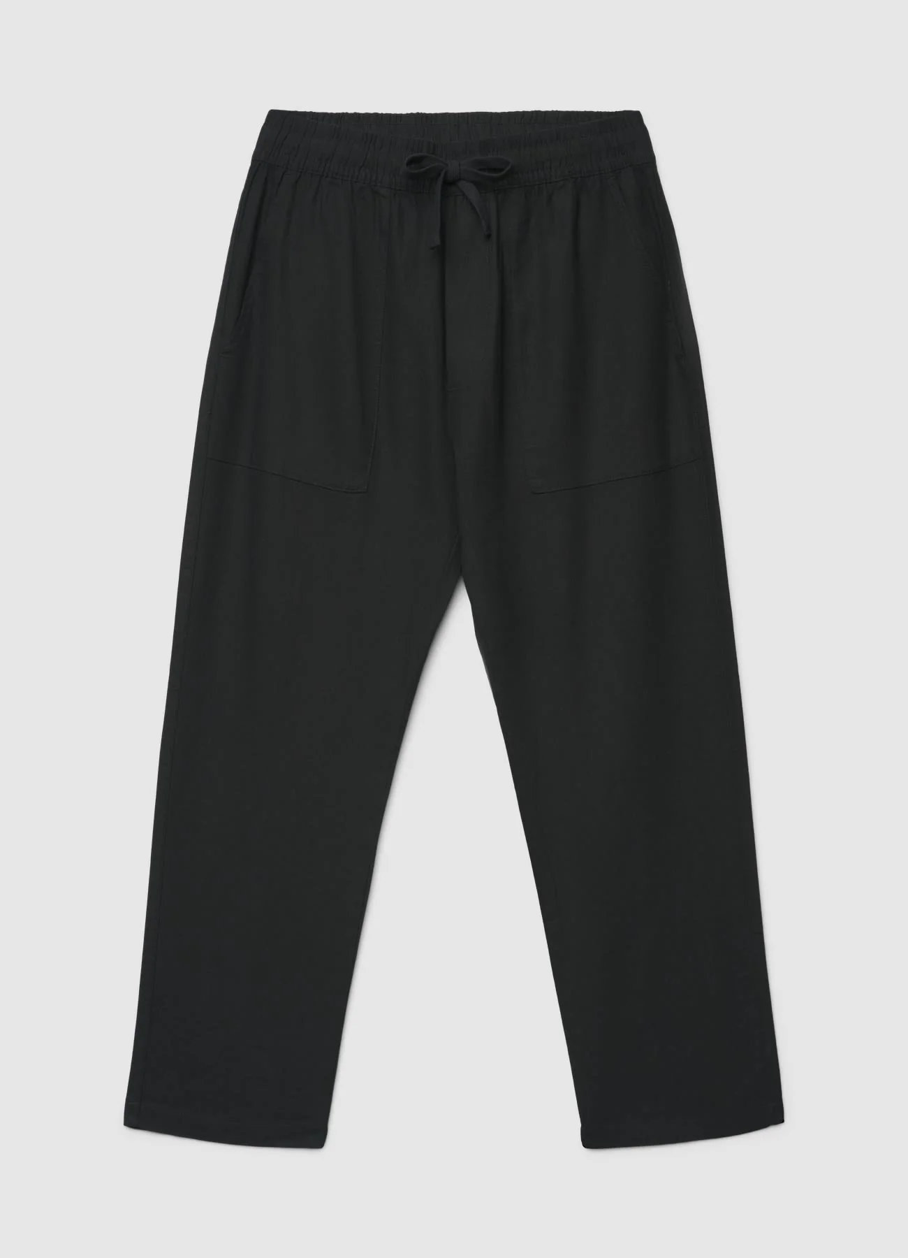 Pantaloni jogger in misto lino - Image 4