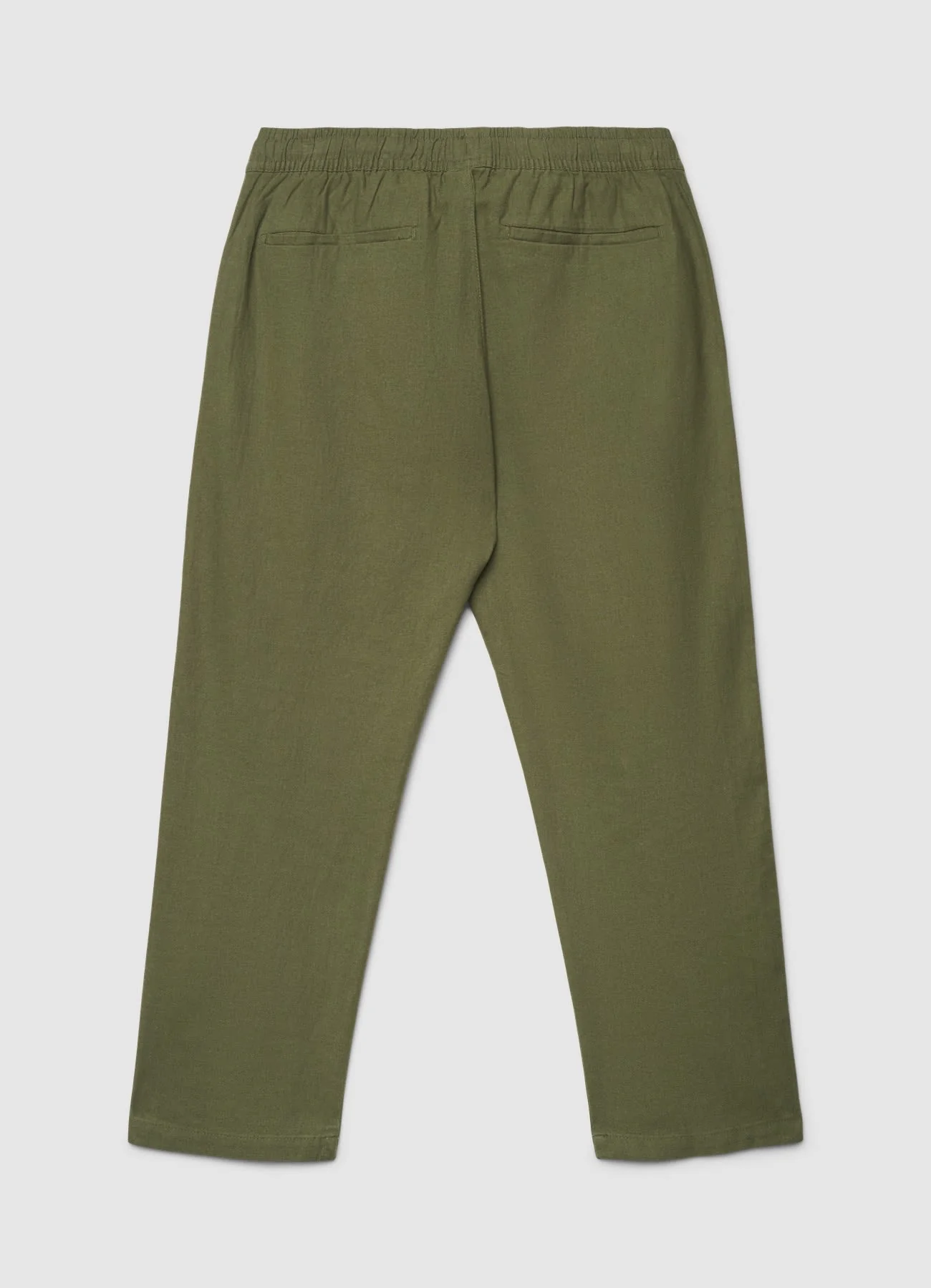Pantaloni jogger in misto lino - Image 6