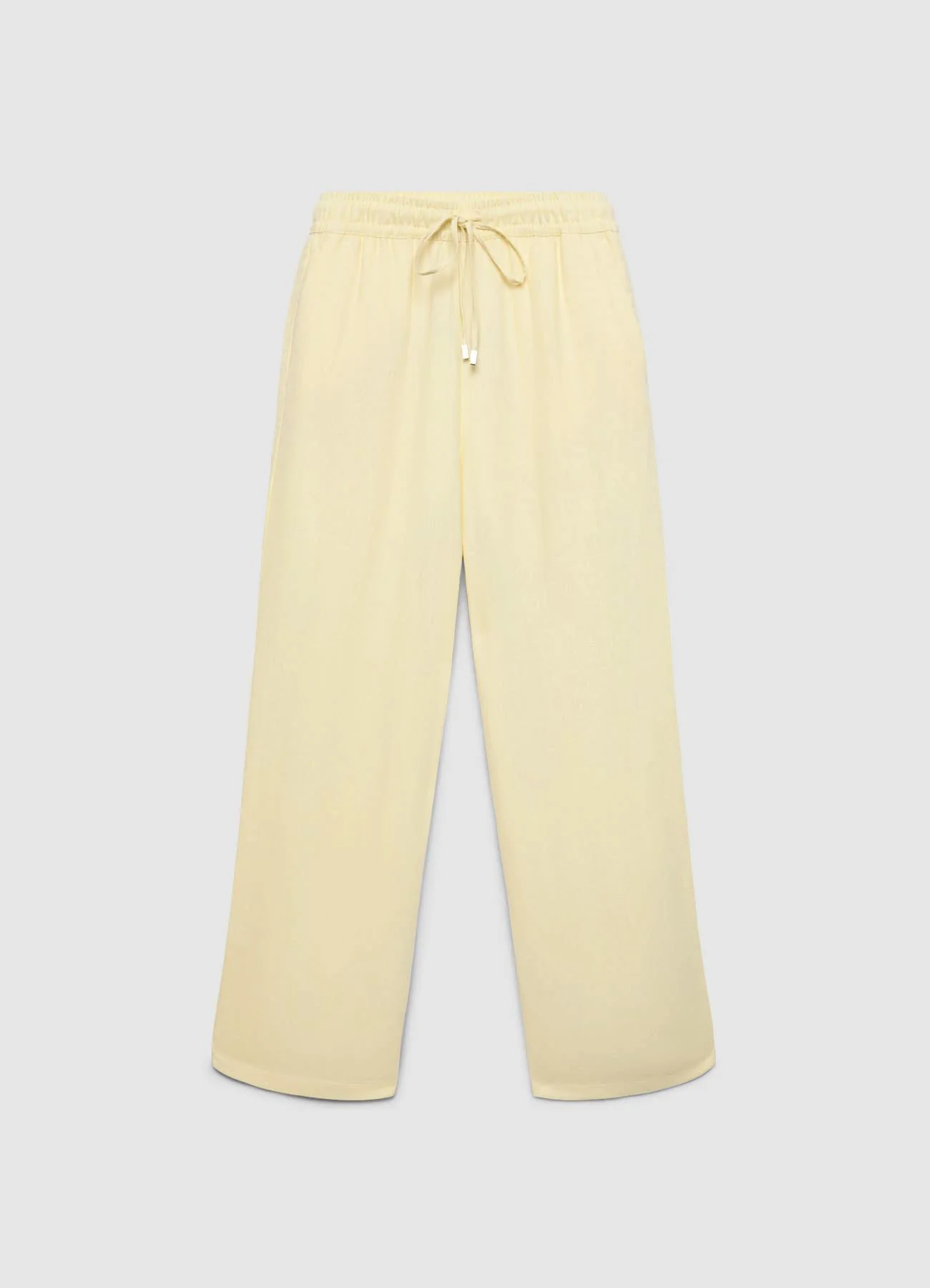 Pantaloni jogger misto lino - Image 4
