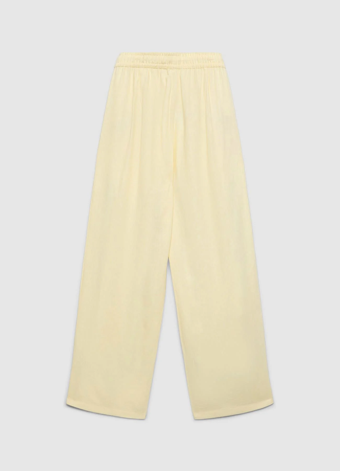 Pantaloni jogger misto lino - Image 5