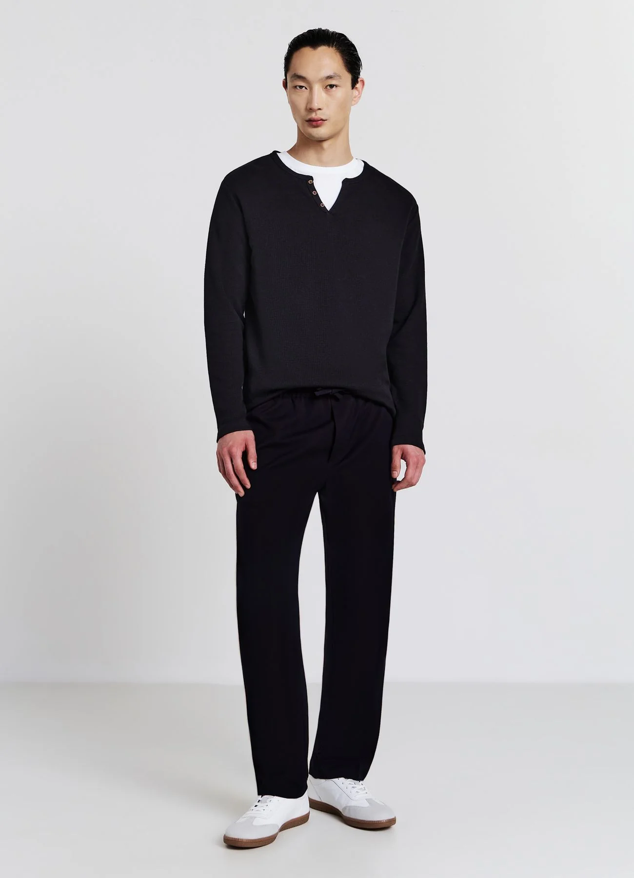 Pantaloni jogger tinta unita