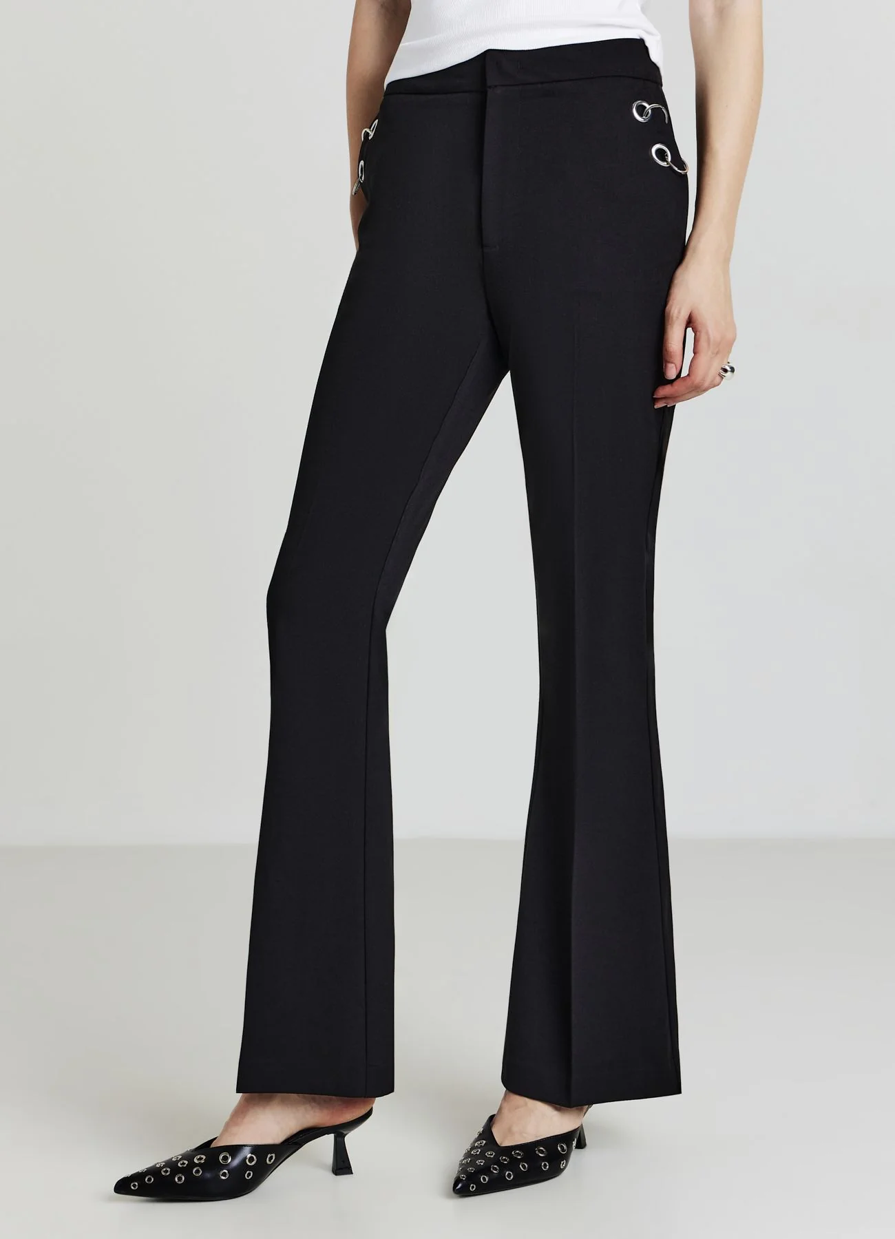 Pantaloni lunghi con occhielli - Image 3