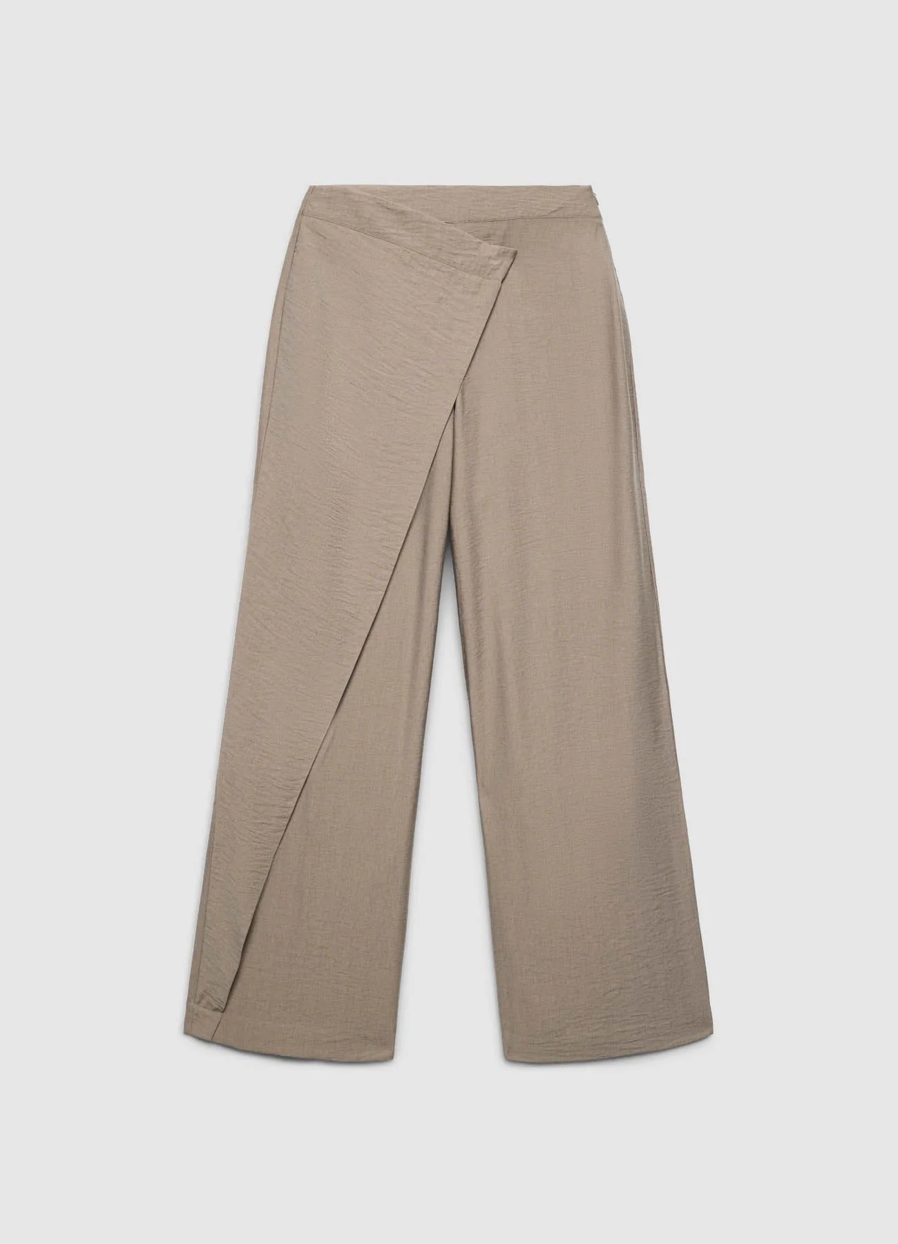 Pantaloni lunghi con pannello frontale sovrapposto - Image 5