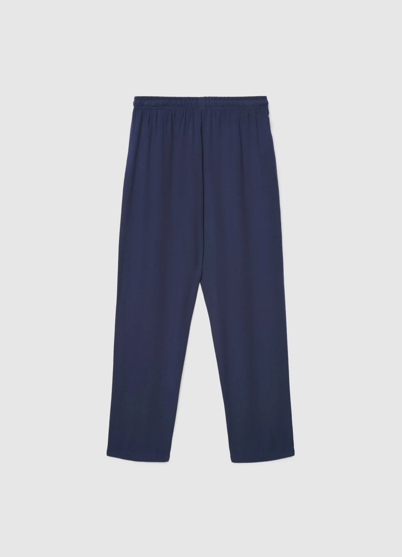 Pantaloni lunghi con vita elasticizzata e coulisse - Image 4