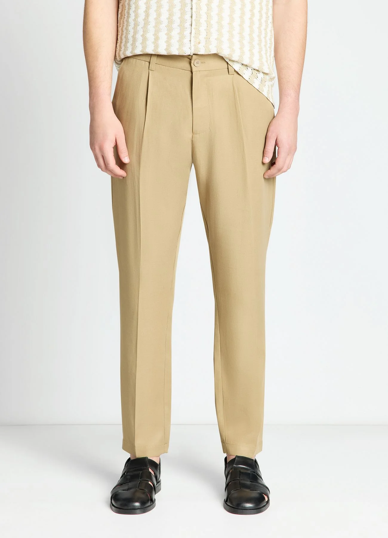 Pantaloni lunghi con vita elasticizzata - Image 3