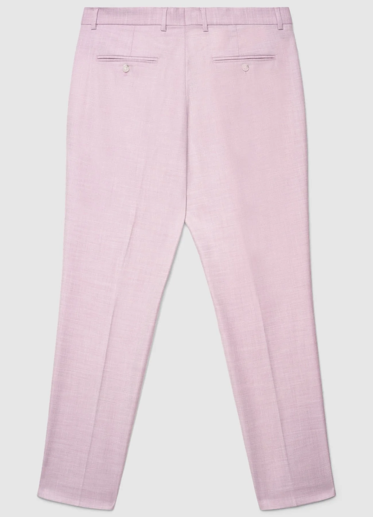 Pantaloni lunghi sartoriali a tinta unita - Image 4