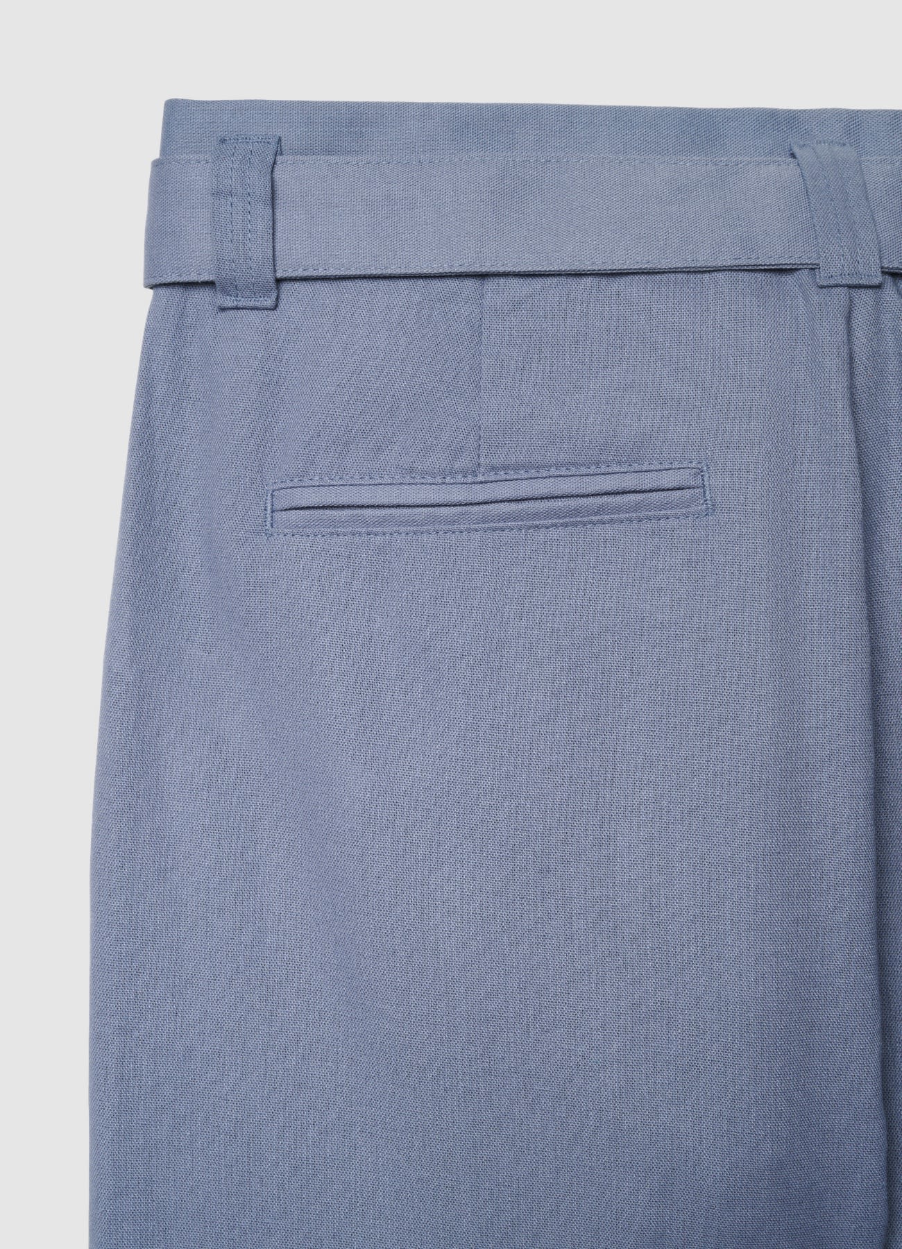 Pantaloni misto lino con fusciacca - Image 4