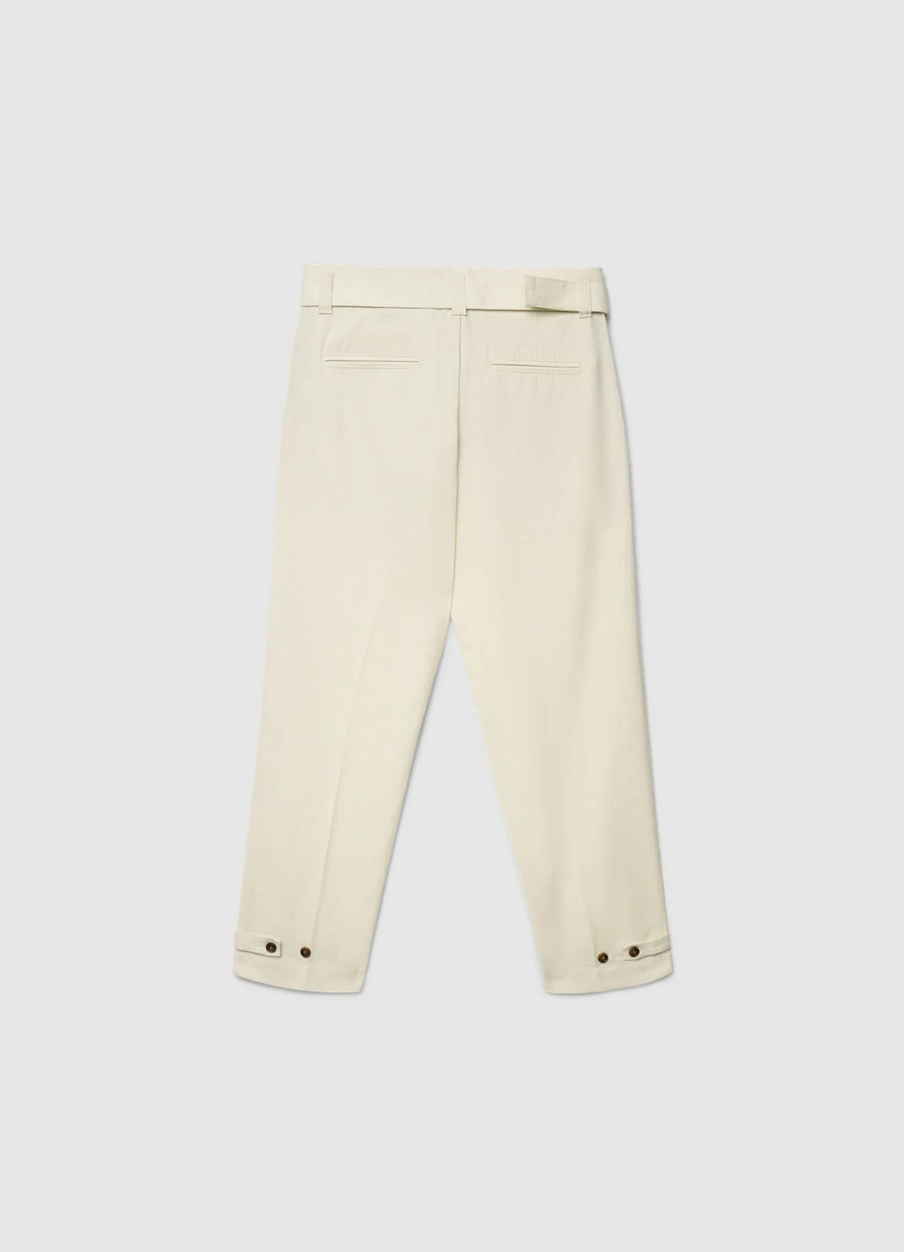 Pantaloni misto lino con fusciacca - Image 5