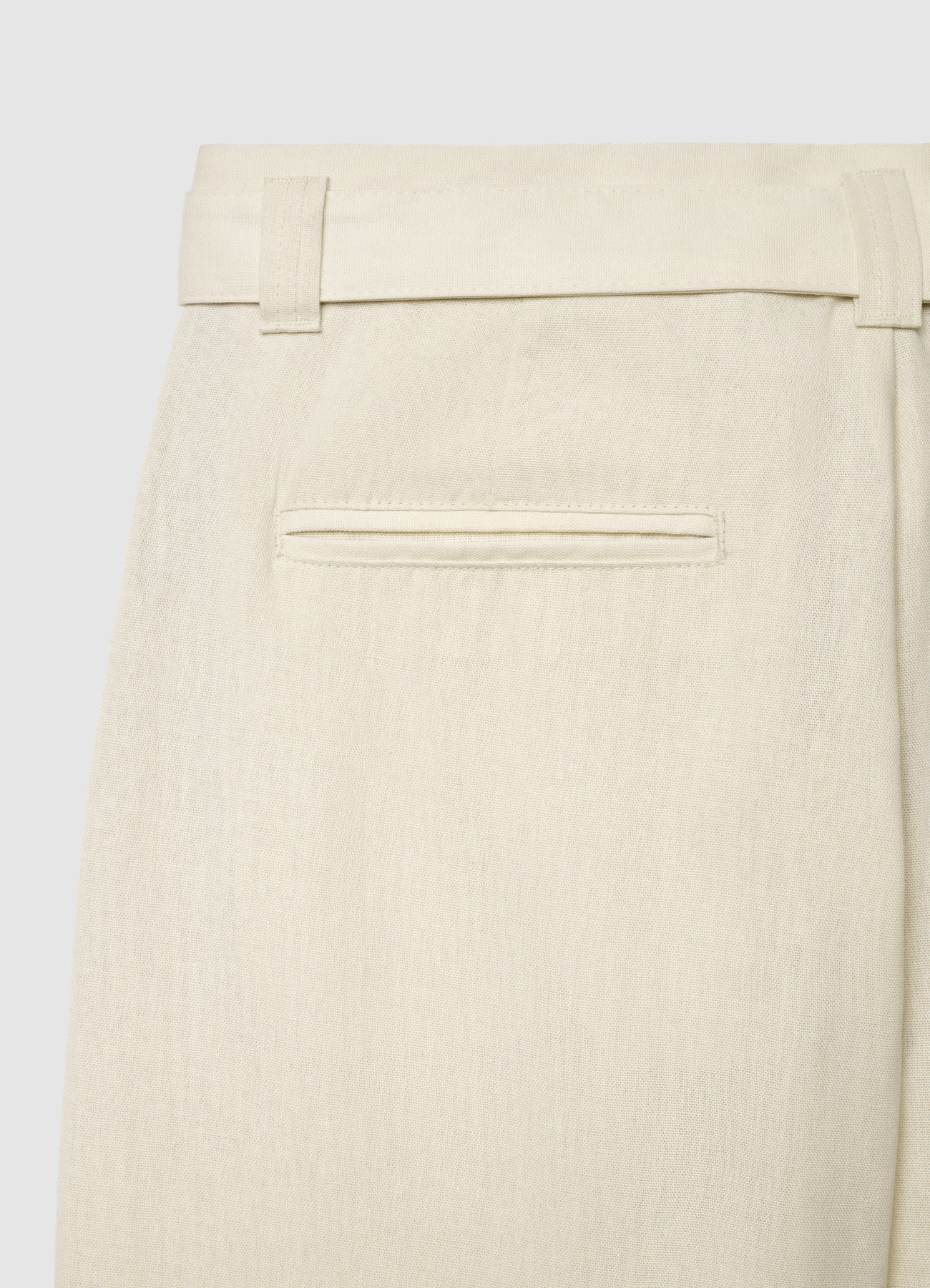 Pantaloni misto lino con fusciacca - Image 6
