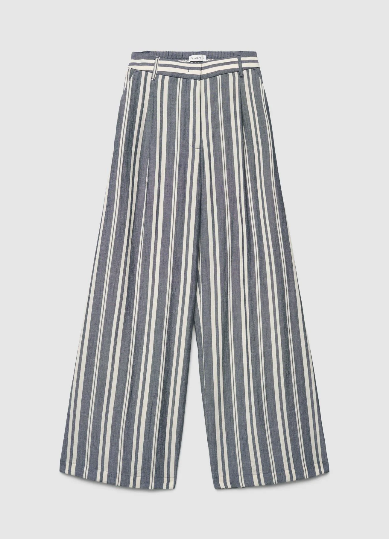 Pantaloni palazzo a righe - Image 5