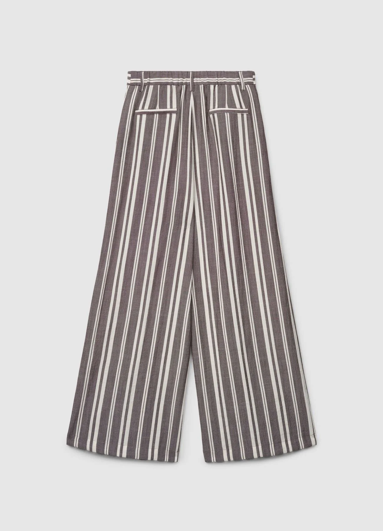 Pantaloni palazzo a righe - Image 6