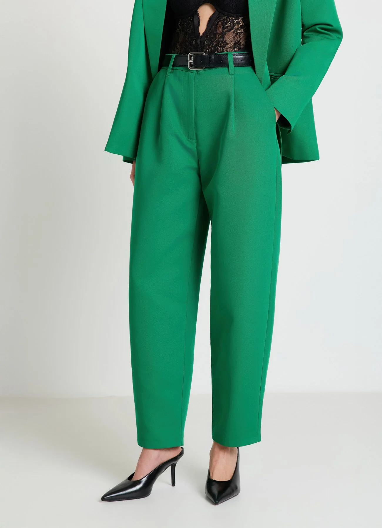 Pantaloni palazzo a tinta unita