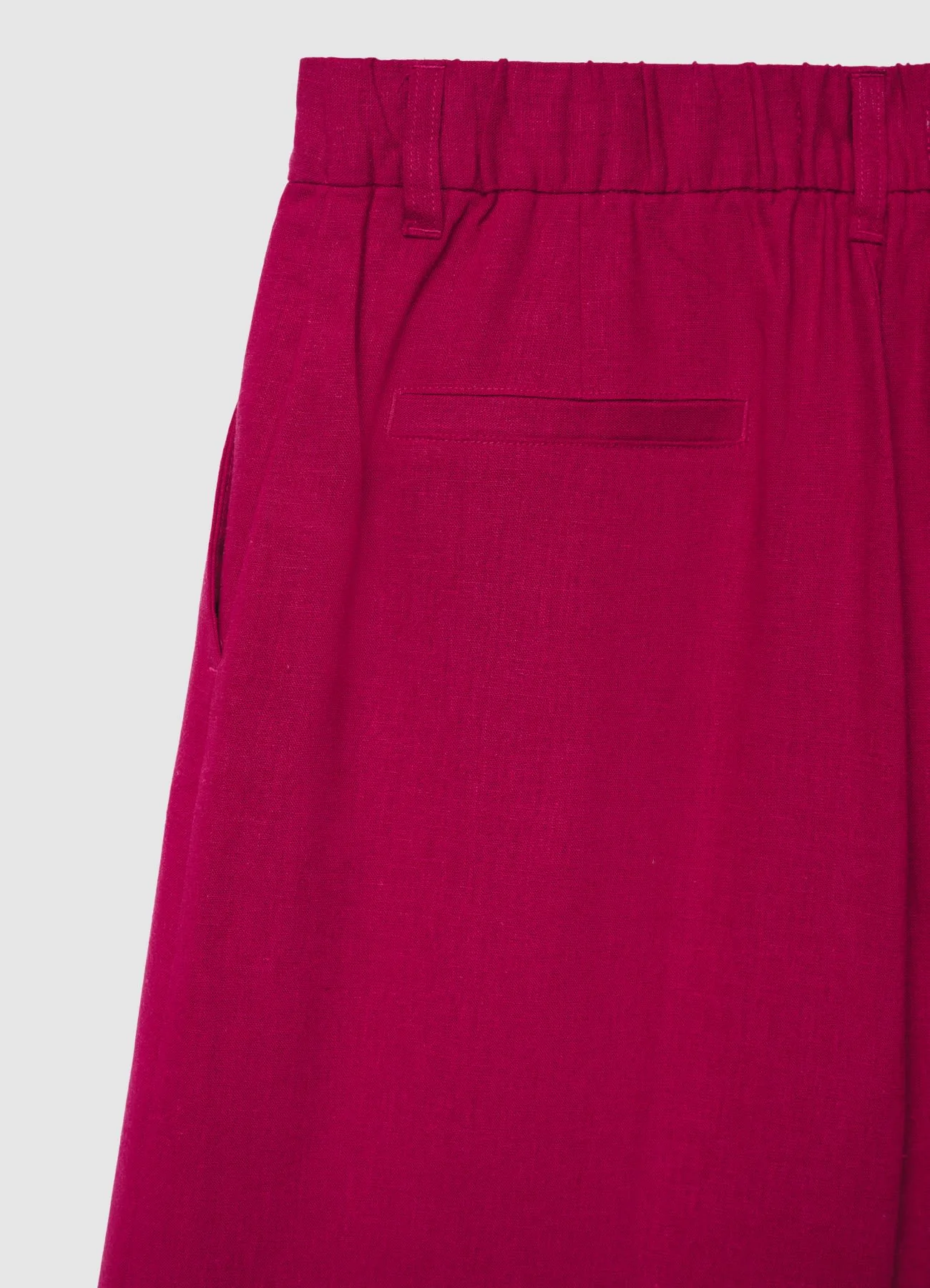 Pantaloni palazzo a vita elasticizzata - Image 6