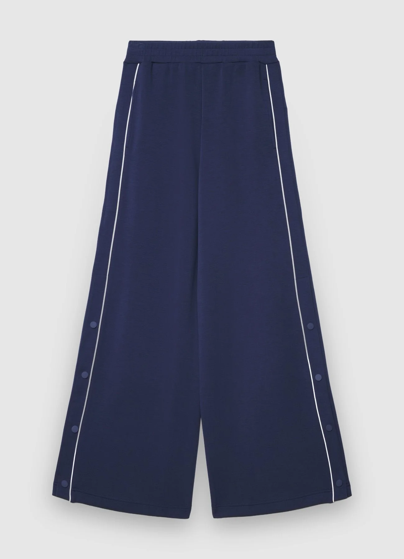 Pantaloni palazzo con bottoni laterali - Image 6