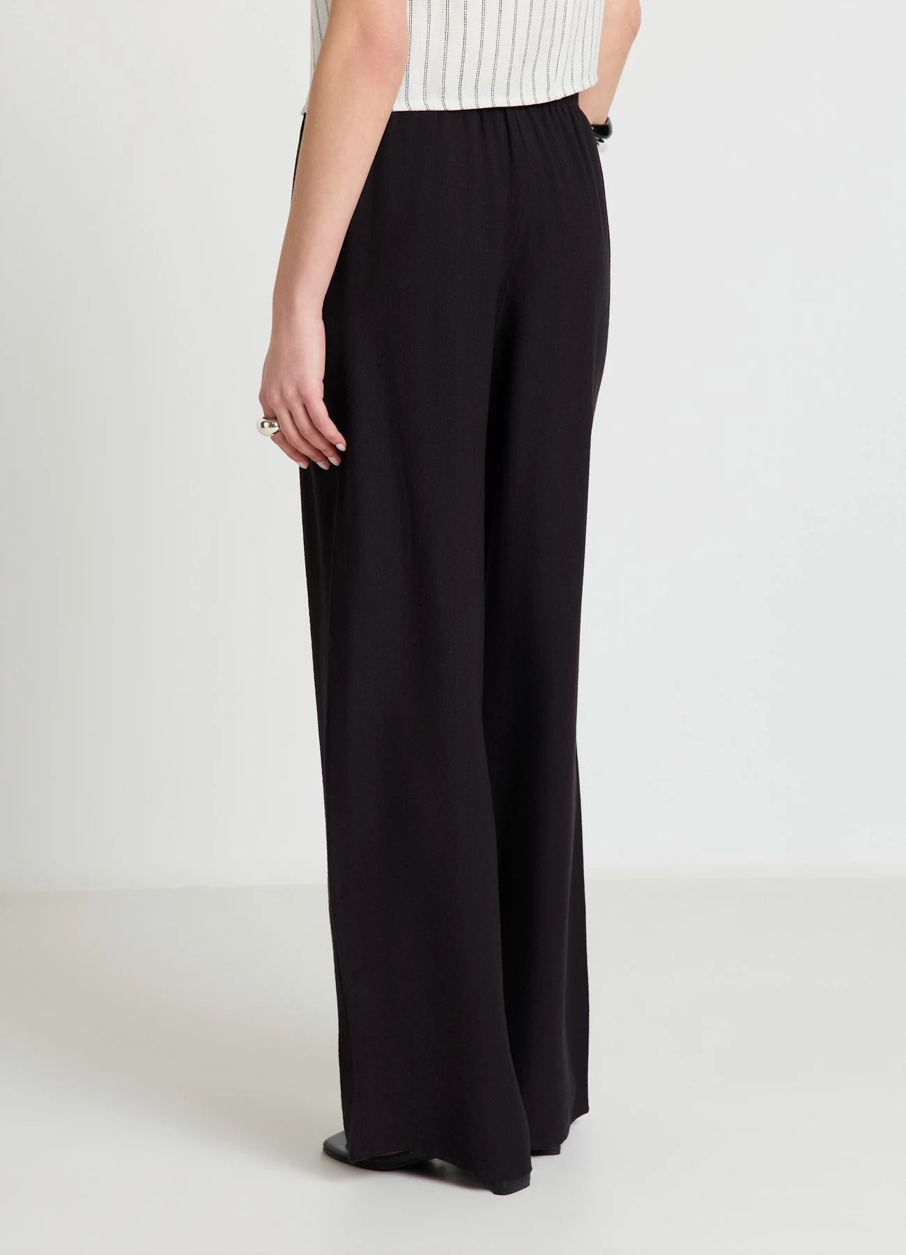 Pantaloni palazzo con coulisse - Image 3