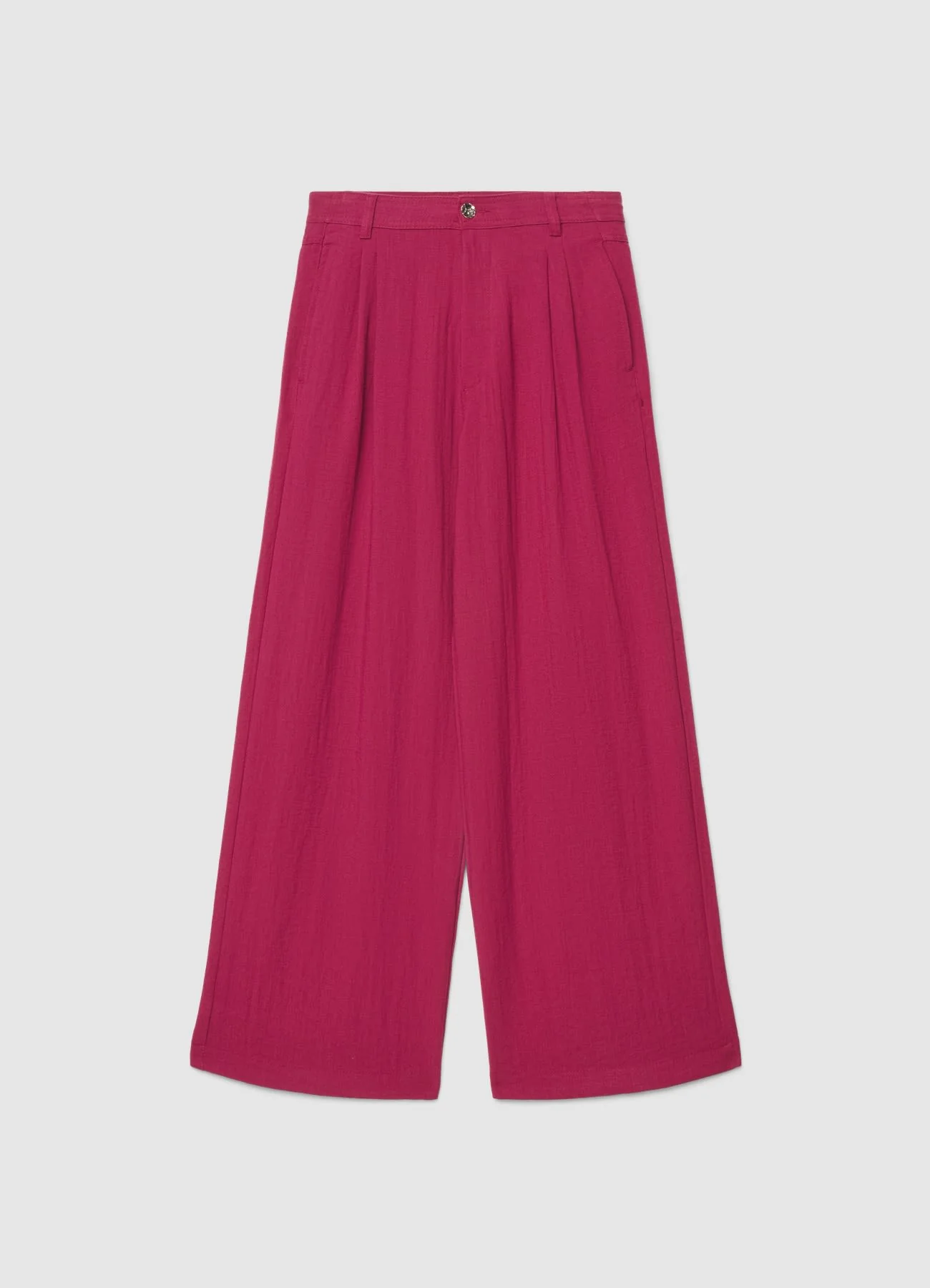 Pantaloni palazzo con doppie pinces - Image 5