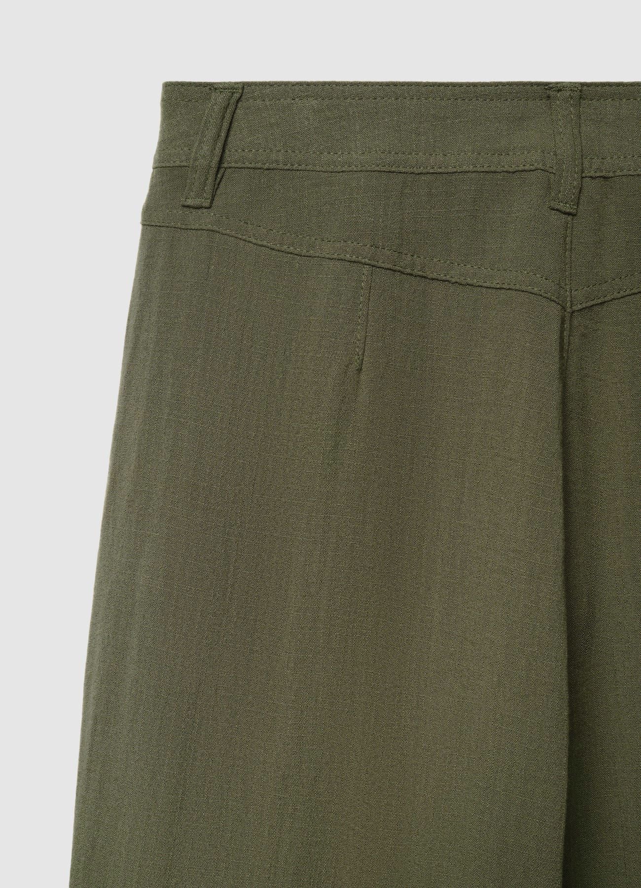 Pantaloni palazzo con doppie pinces - Image 6