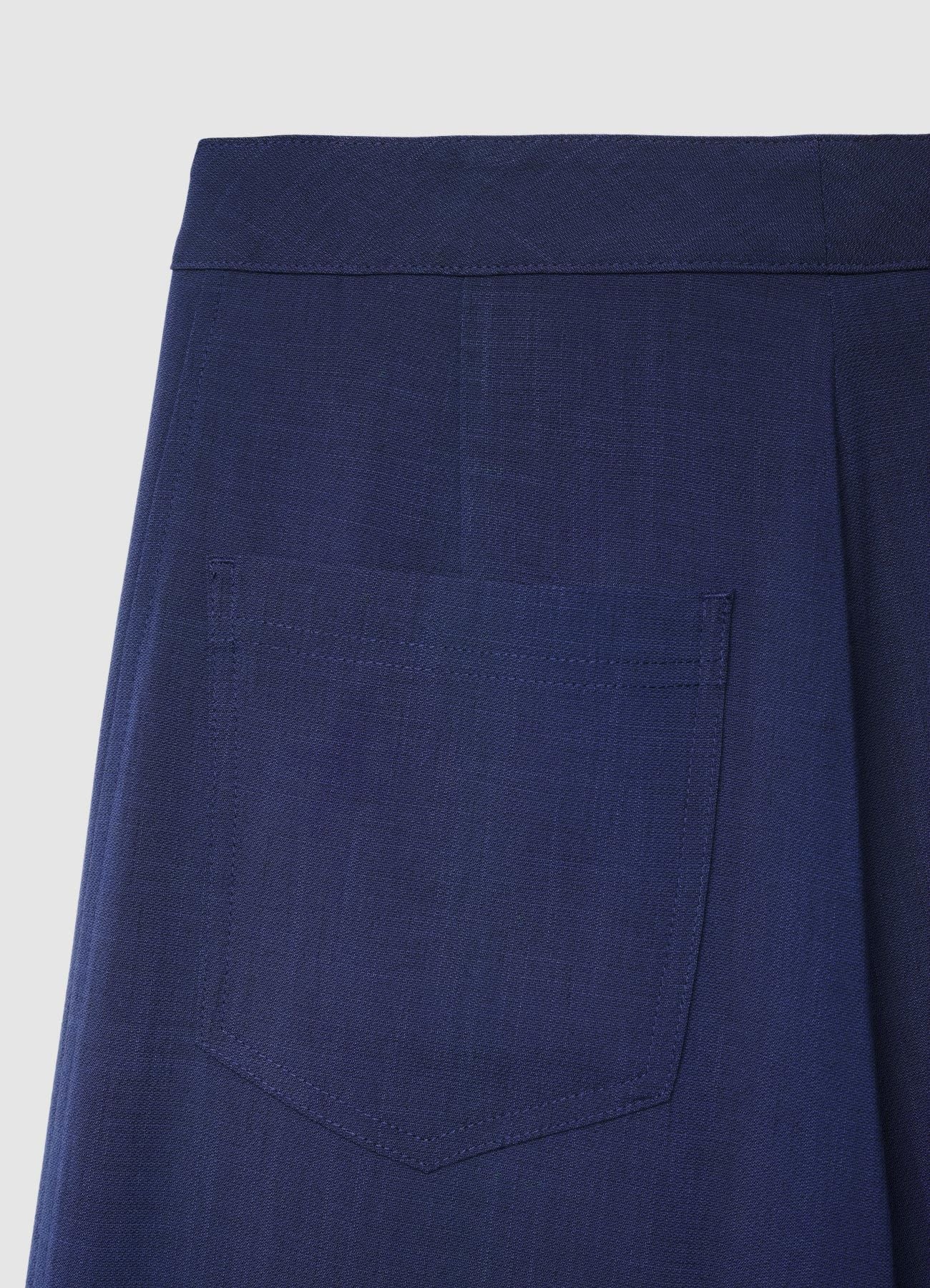 Pantaloni palazzo con pinces - Image 4