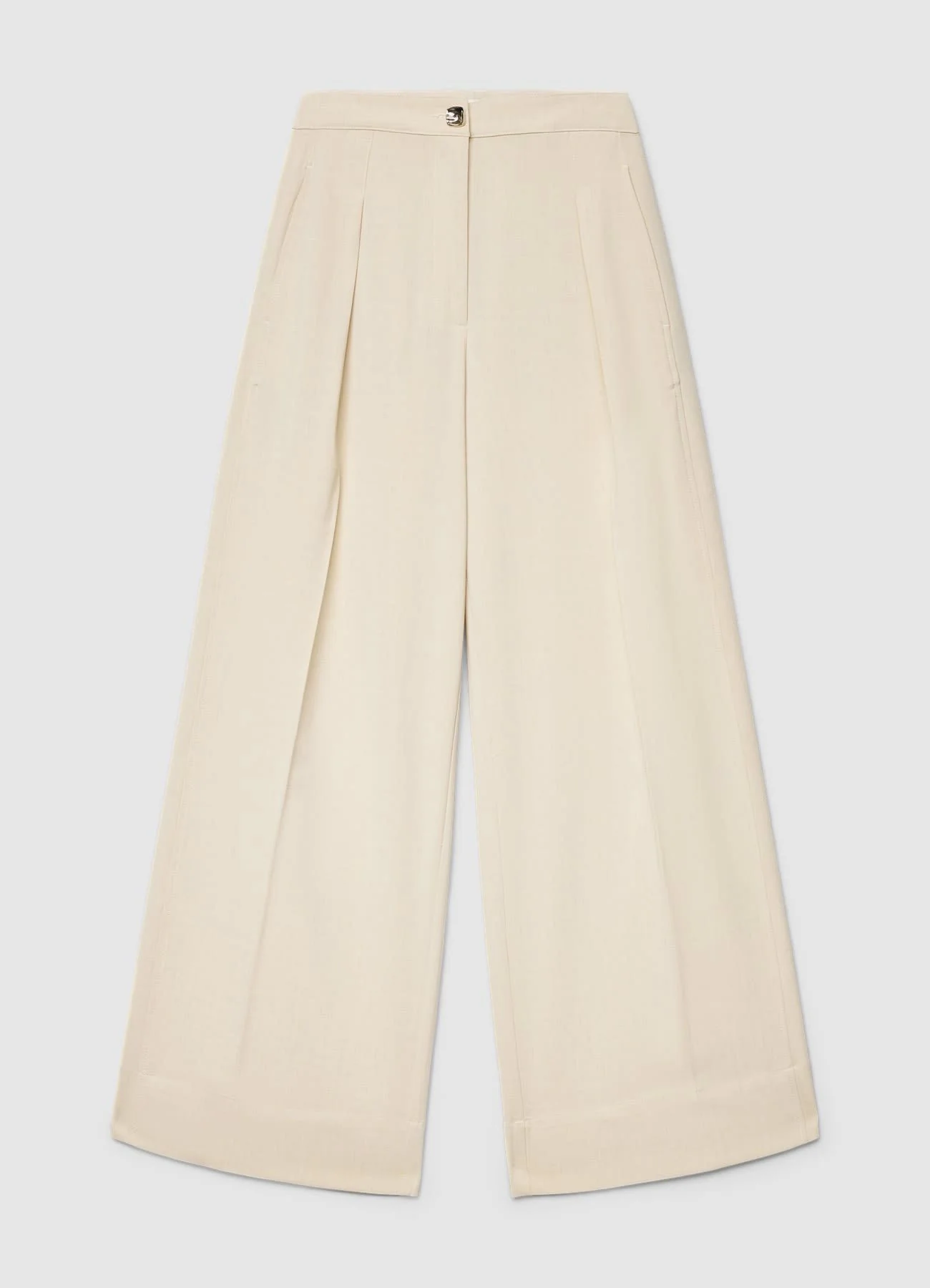 Pantaloni palazzo con pinces - Image 4