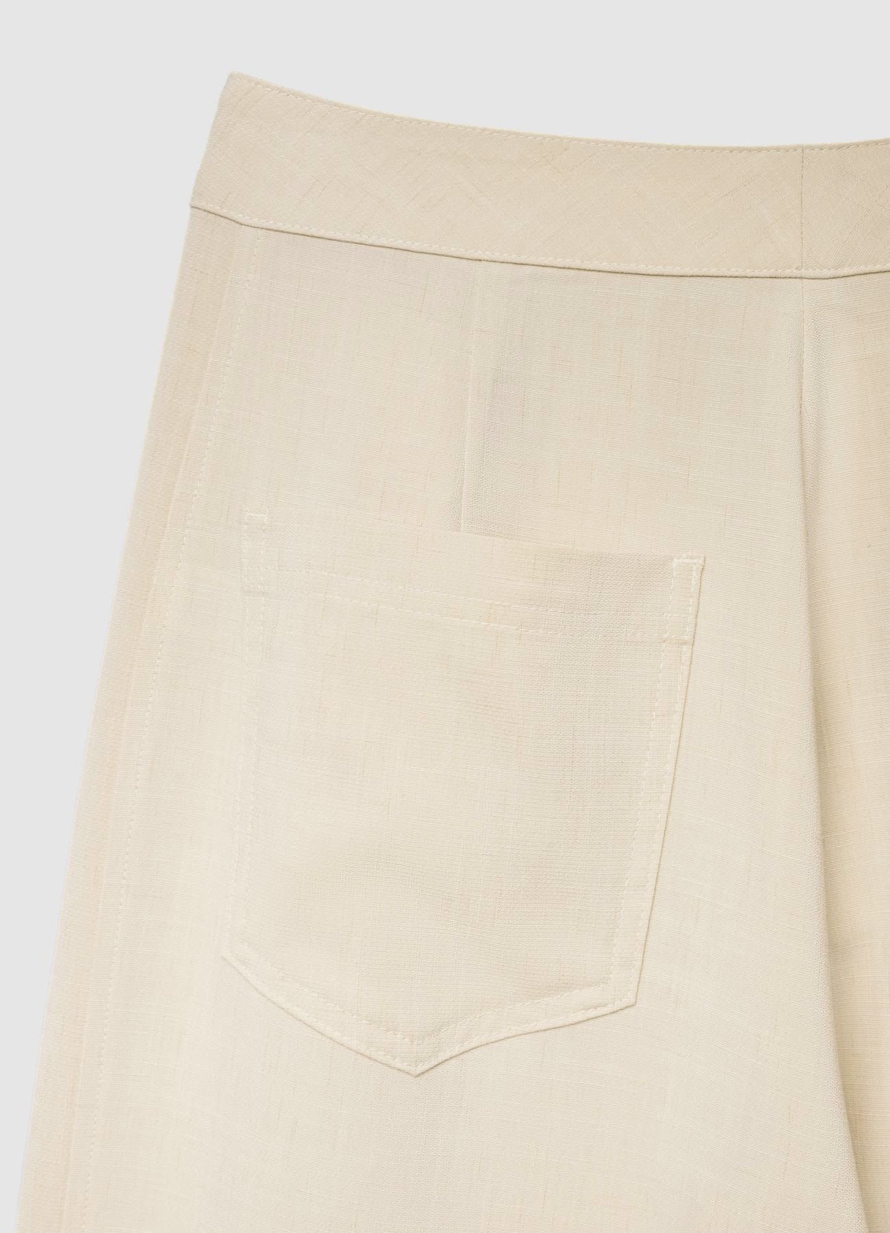 Pantaloni palazzo con pinces - Image 6