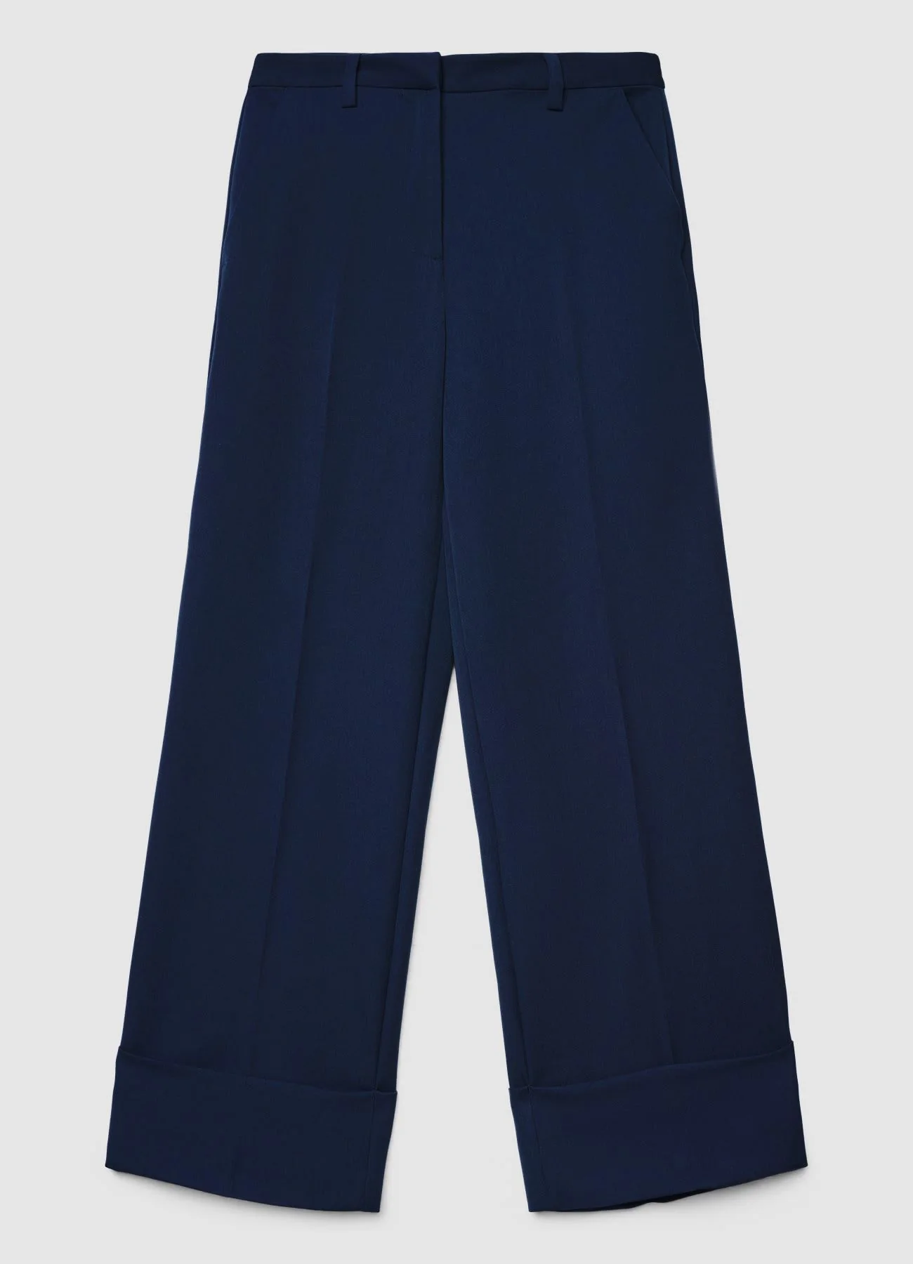 Pantaloni palazzo con risvolto - Image 5