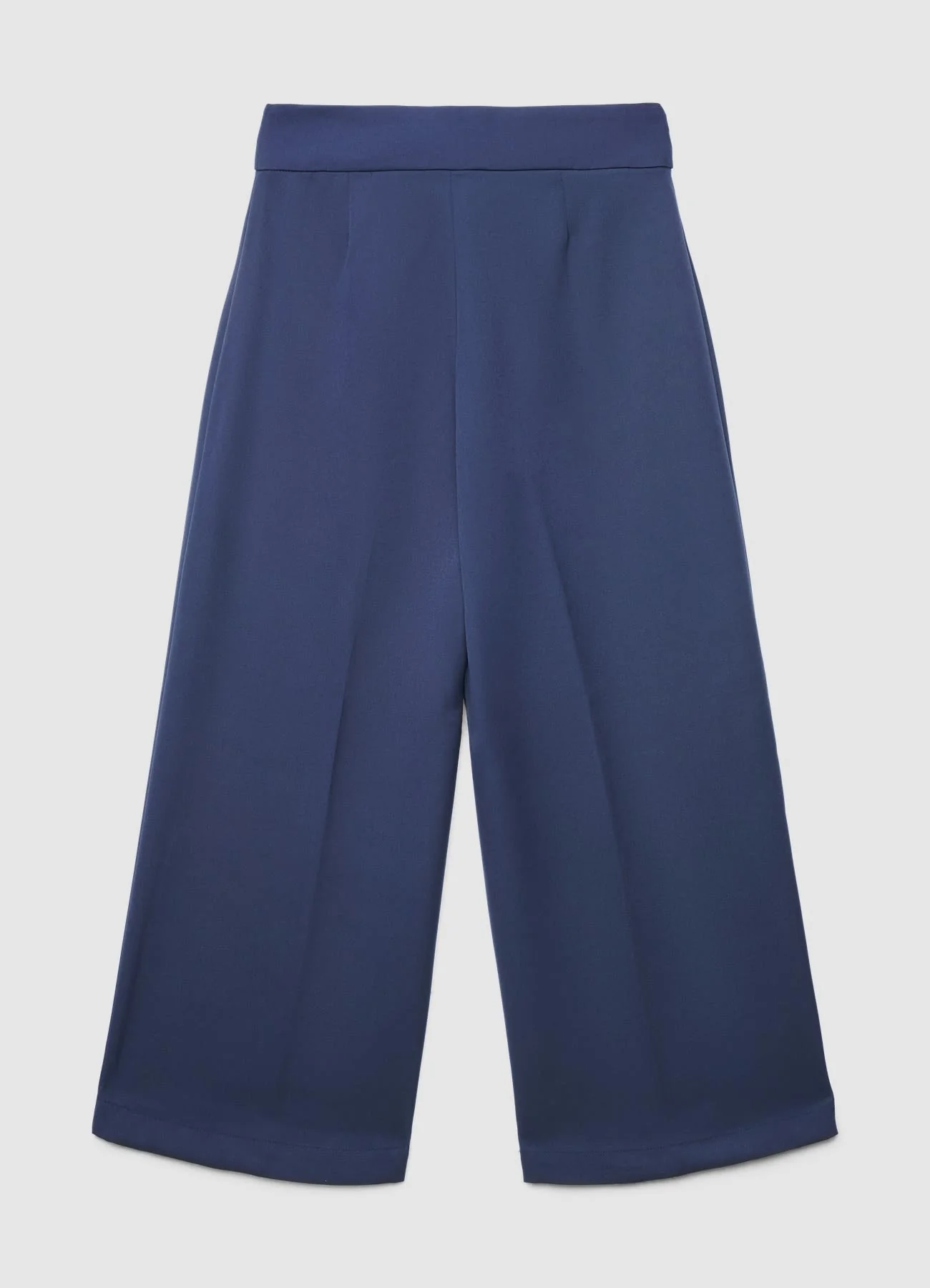 Pantaloni palazzo cropped tinta unita - Image 5