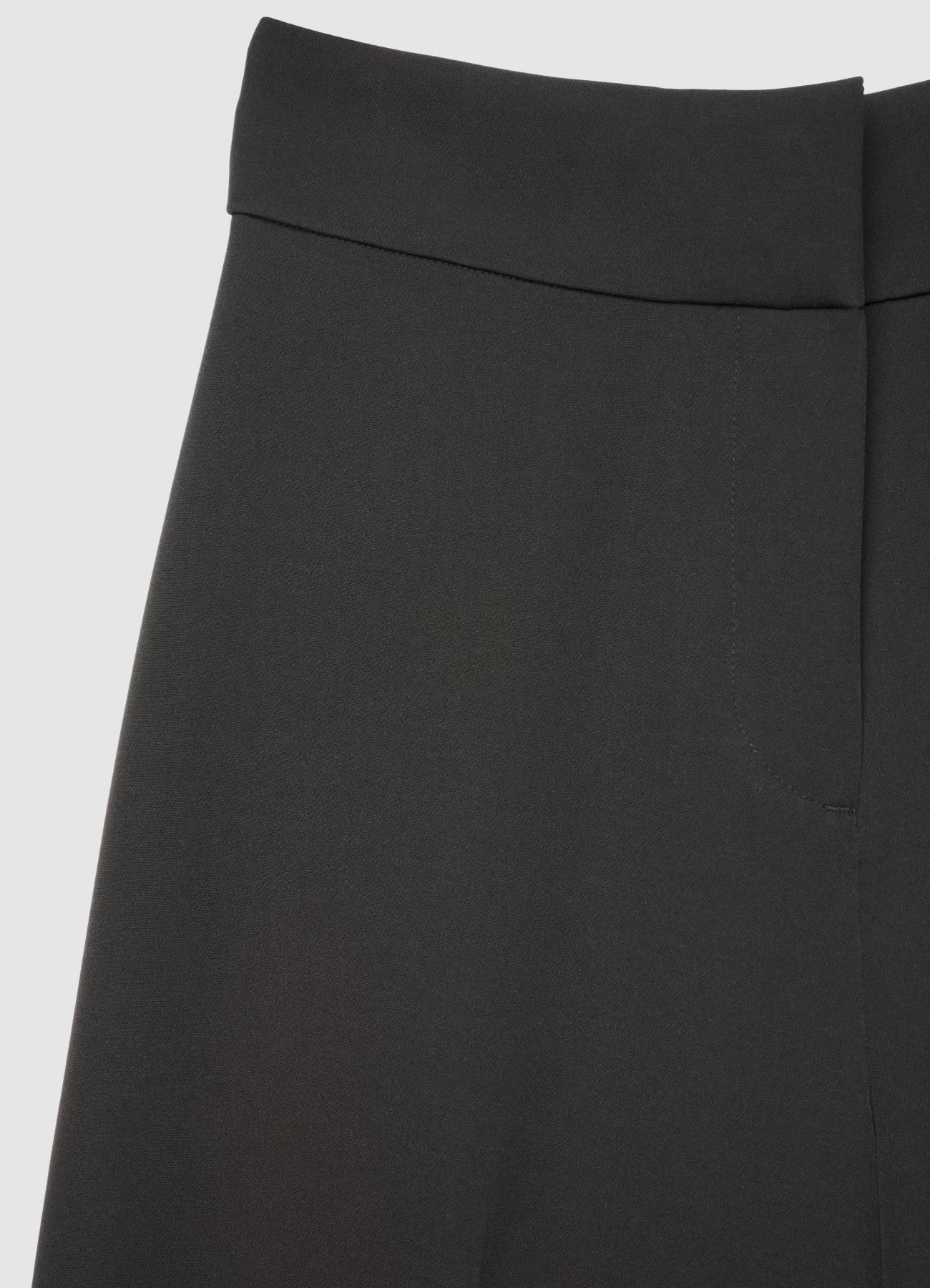 Pantaloni palazzo cropped tinta unita - Image 6