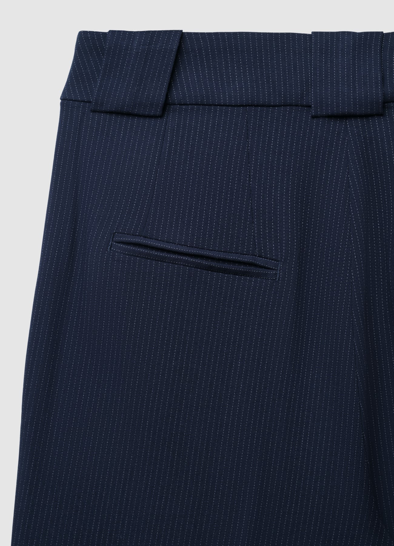 Pantaloni palazzo gessati - Image 4