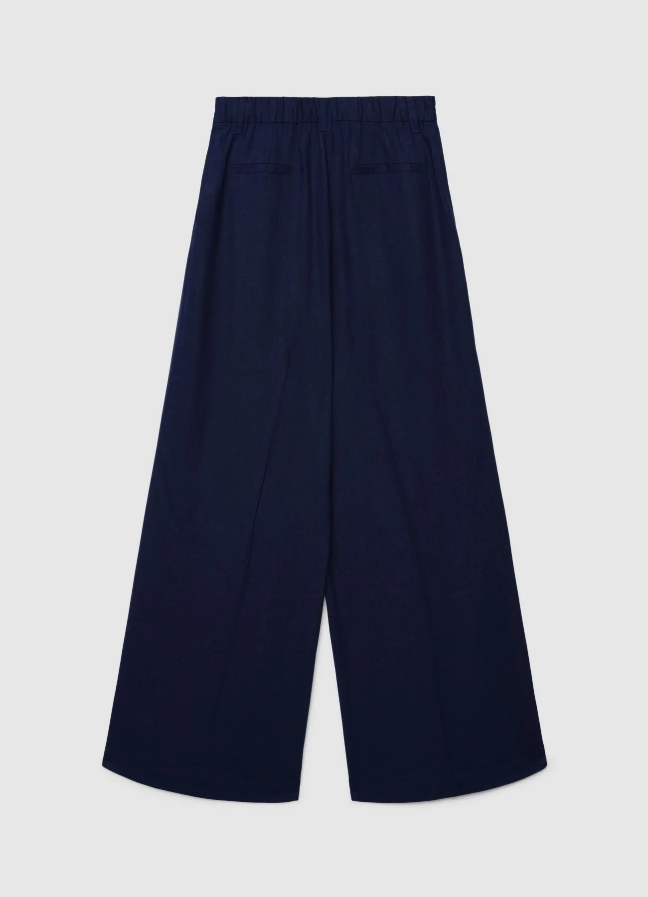 Pantaloni palazzo in misto lino - Image 5