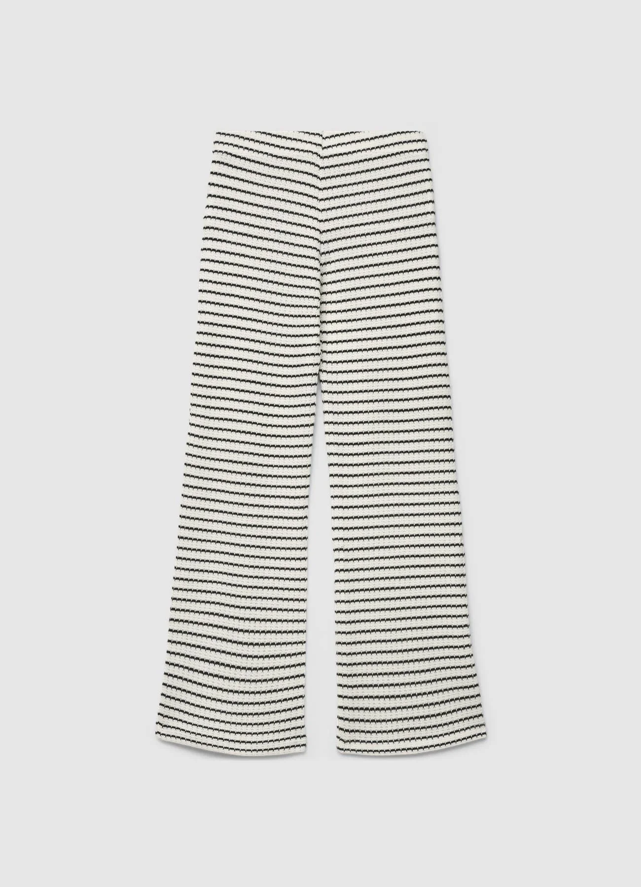 Pantaloni palazzo jogger a righe - Image 5