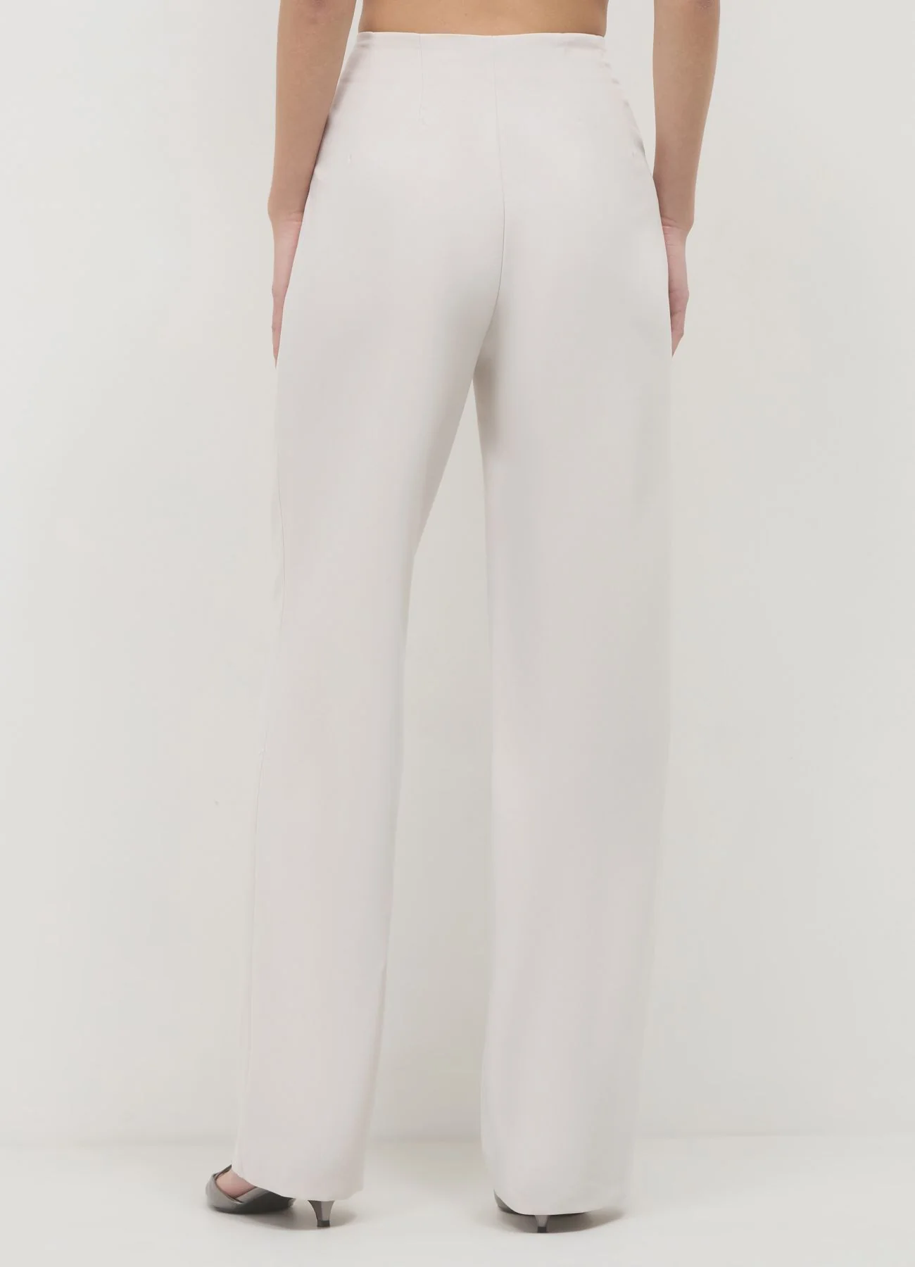 Pantaloni palazzo pinces - Image 3