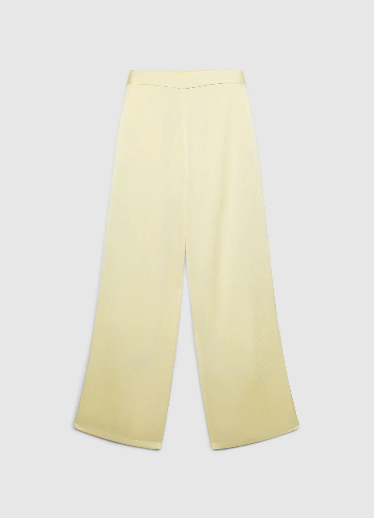 Pantaloni palazzo plissettati similsatin - Image 5