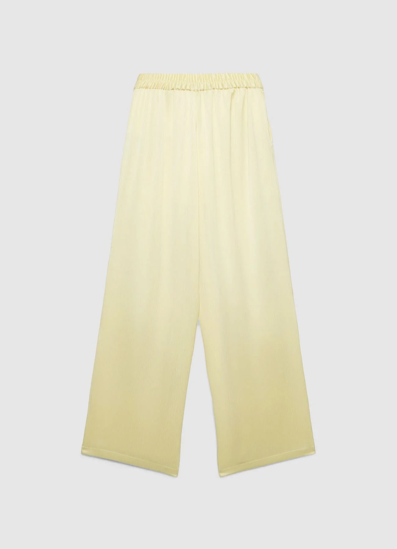 Pantaloni palazzo plissettati similsatin - Image 6