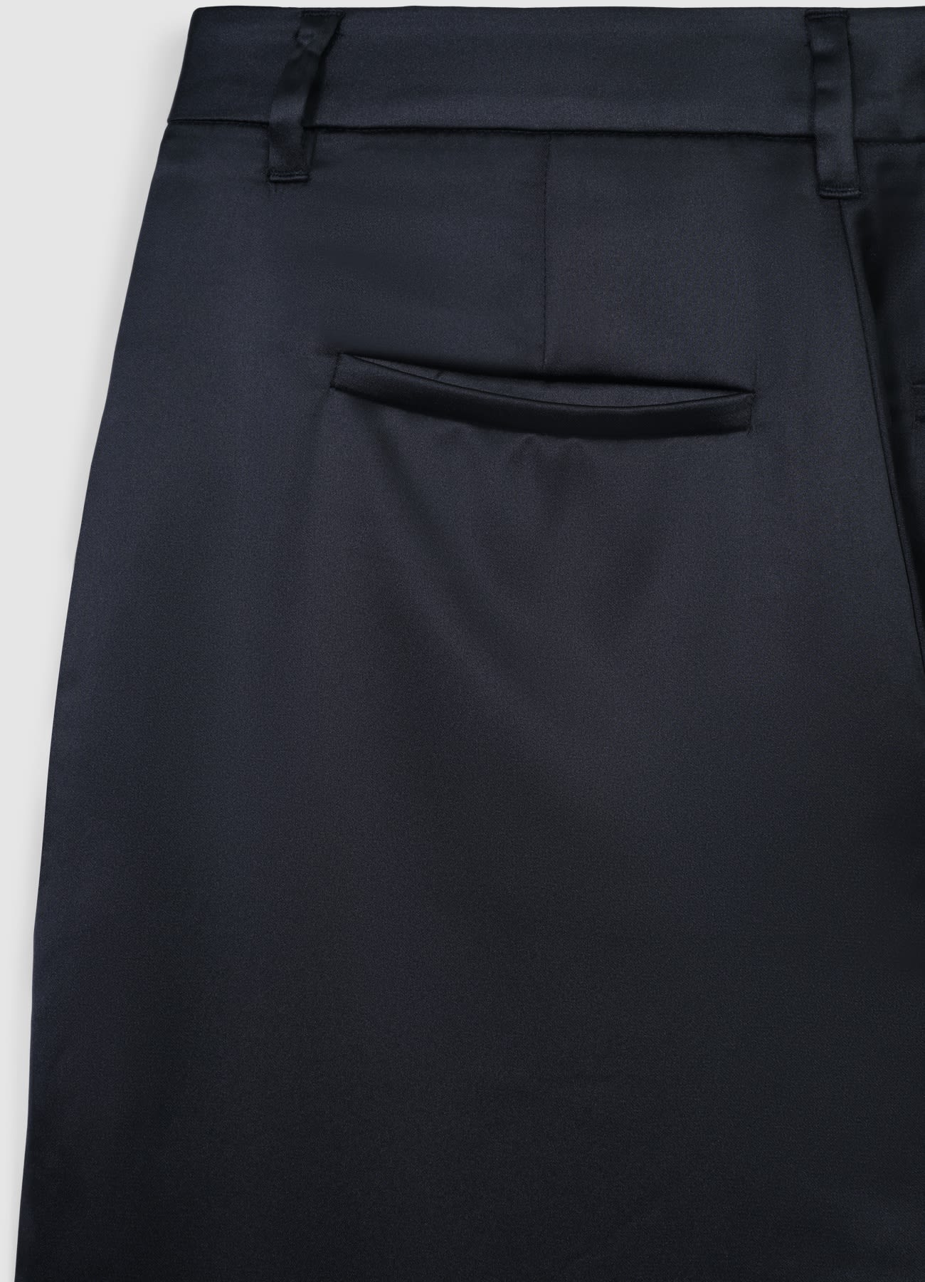 Pantaloni palazzo simil satin - Image 4
