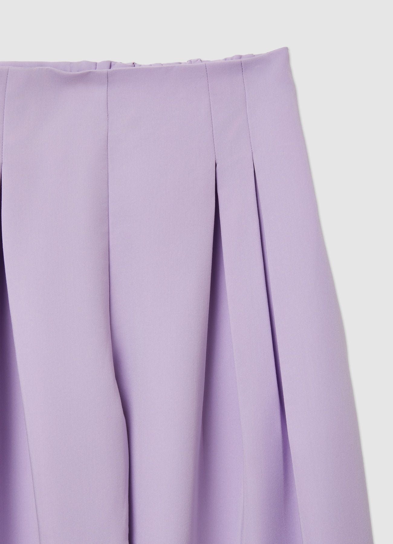 Pantaloni palazzo wide leg con pieghe - Image 3