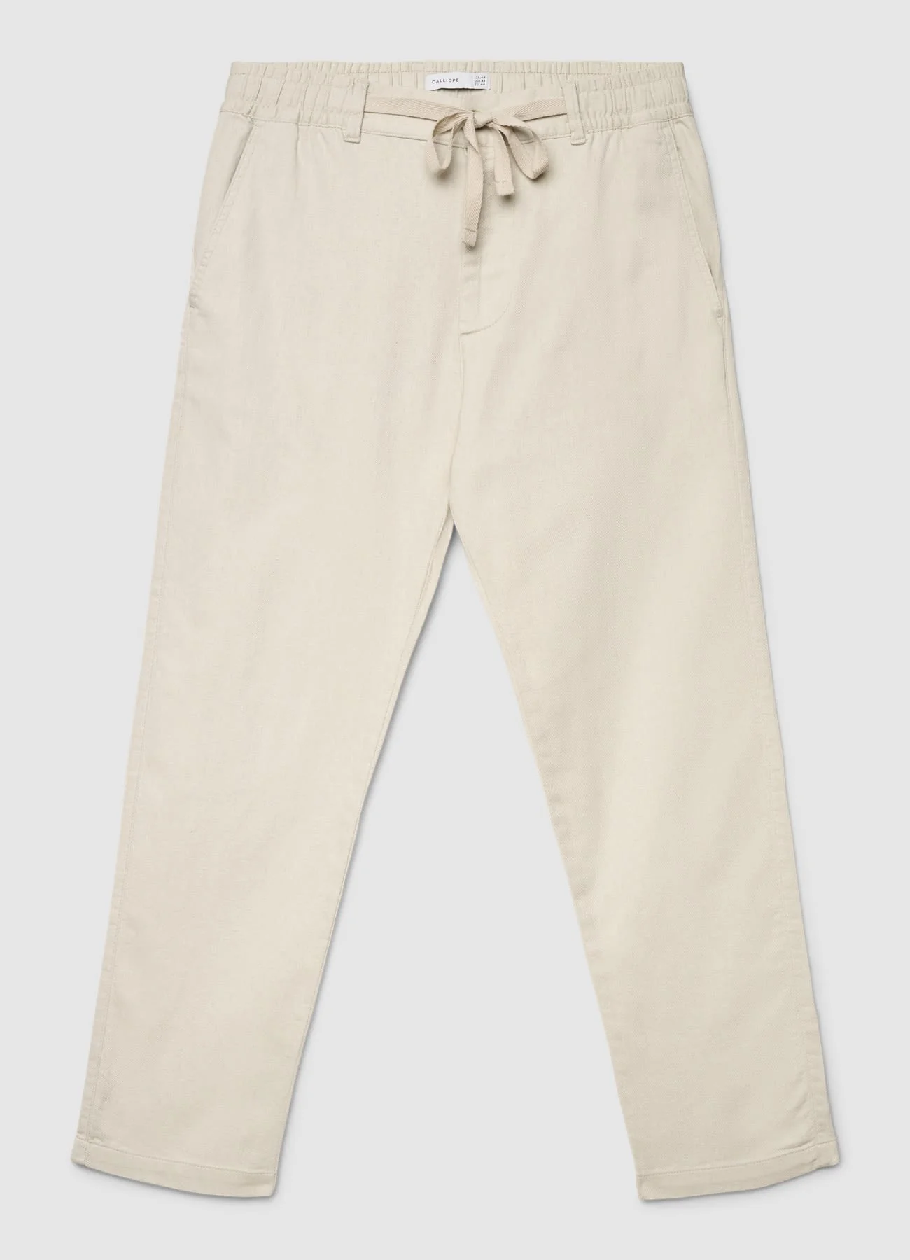 Pantaloni relaxed misto lino - Image 5