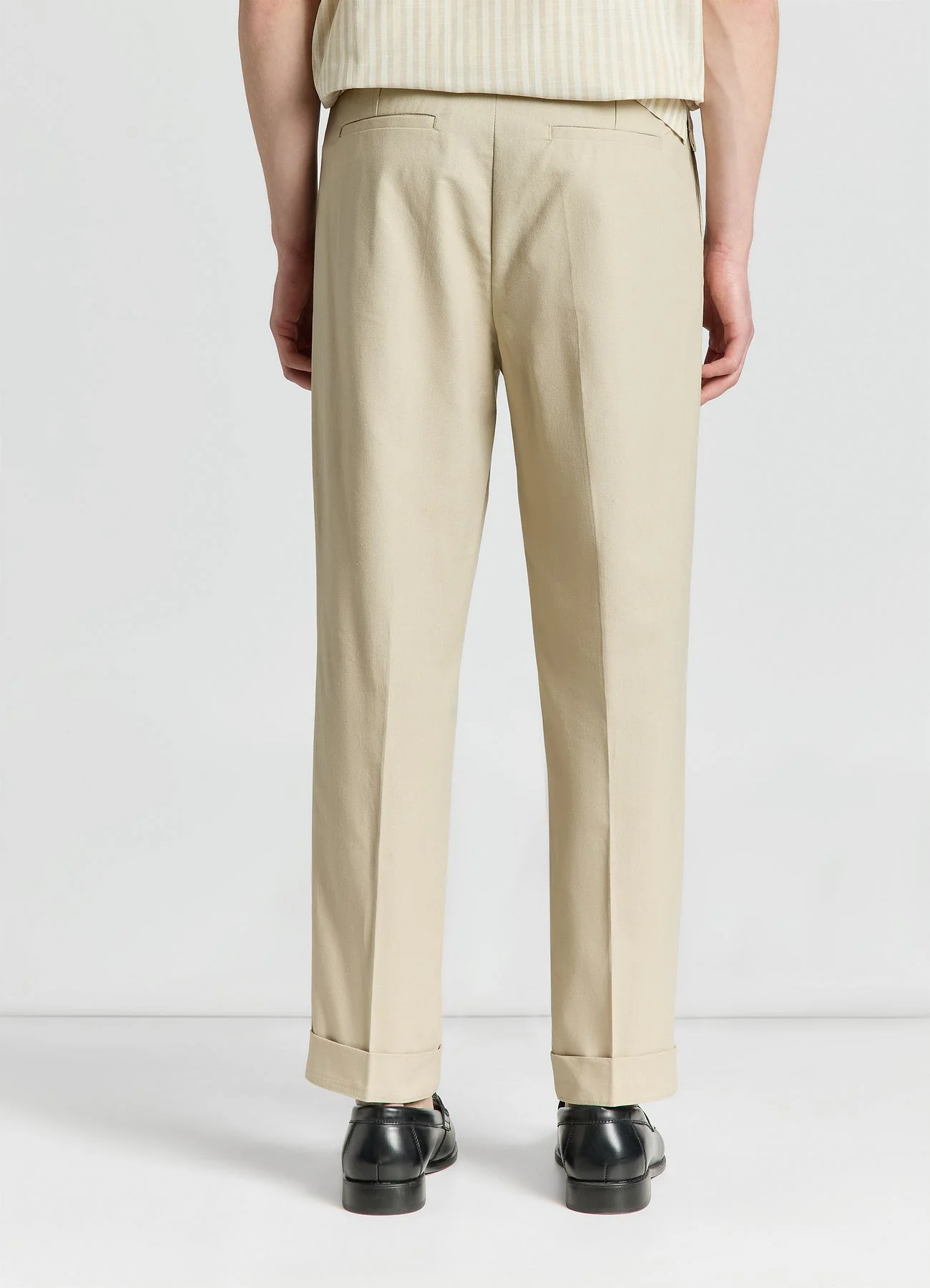 Pantaloni sartoriali con fibbia in vita - Image 2