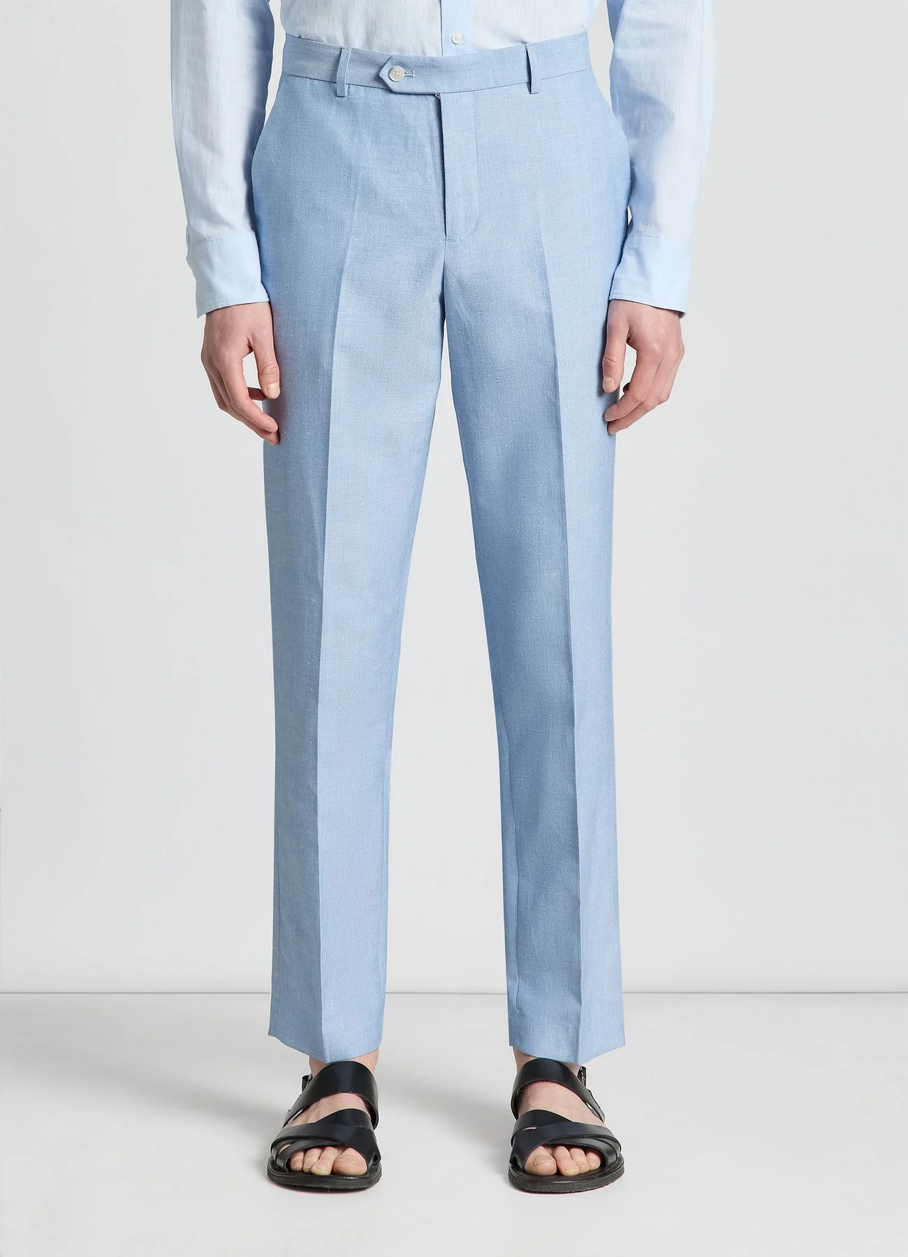 Pantaloni sartoriali con piega - Image 2