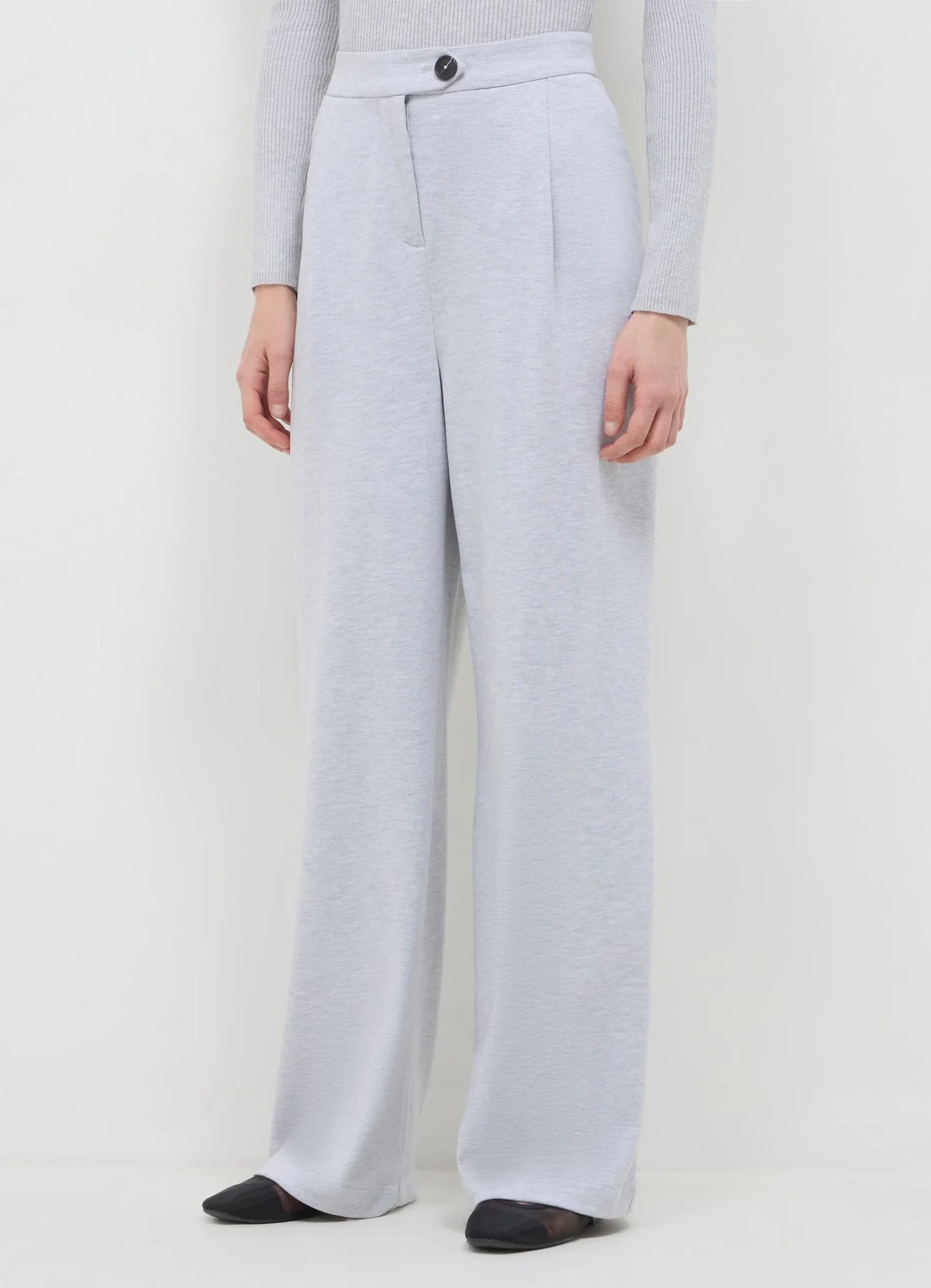 Pantaloni straight cotone pesante - Image 3