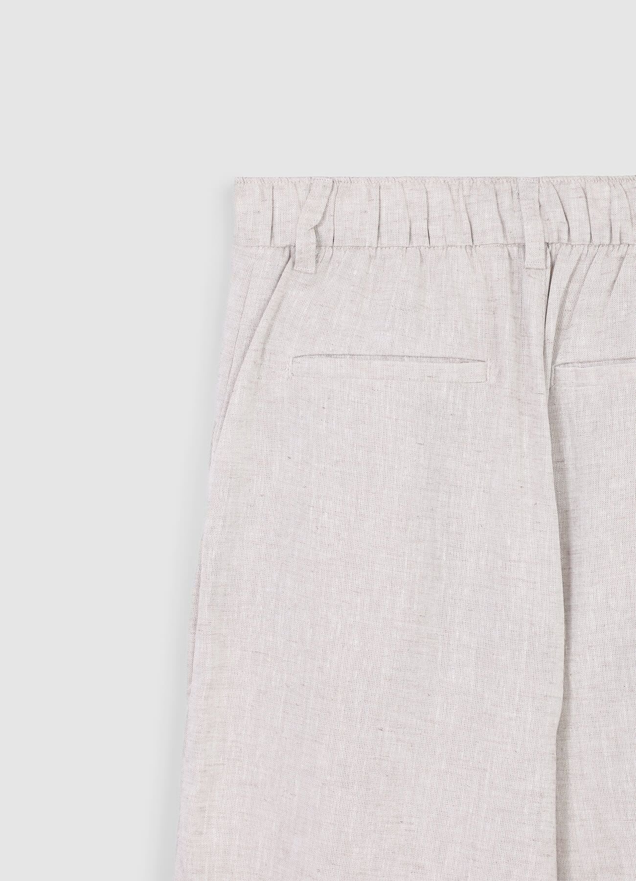 Pantaloni tasche alla francese misto lino - Image 6