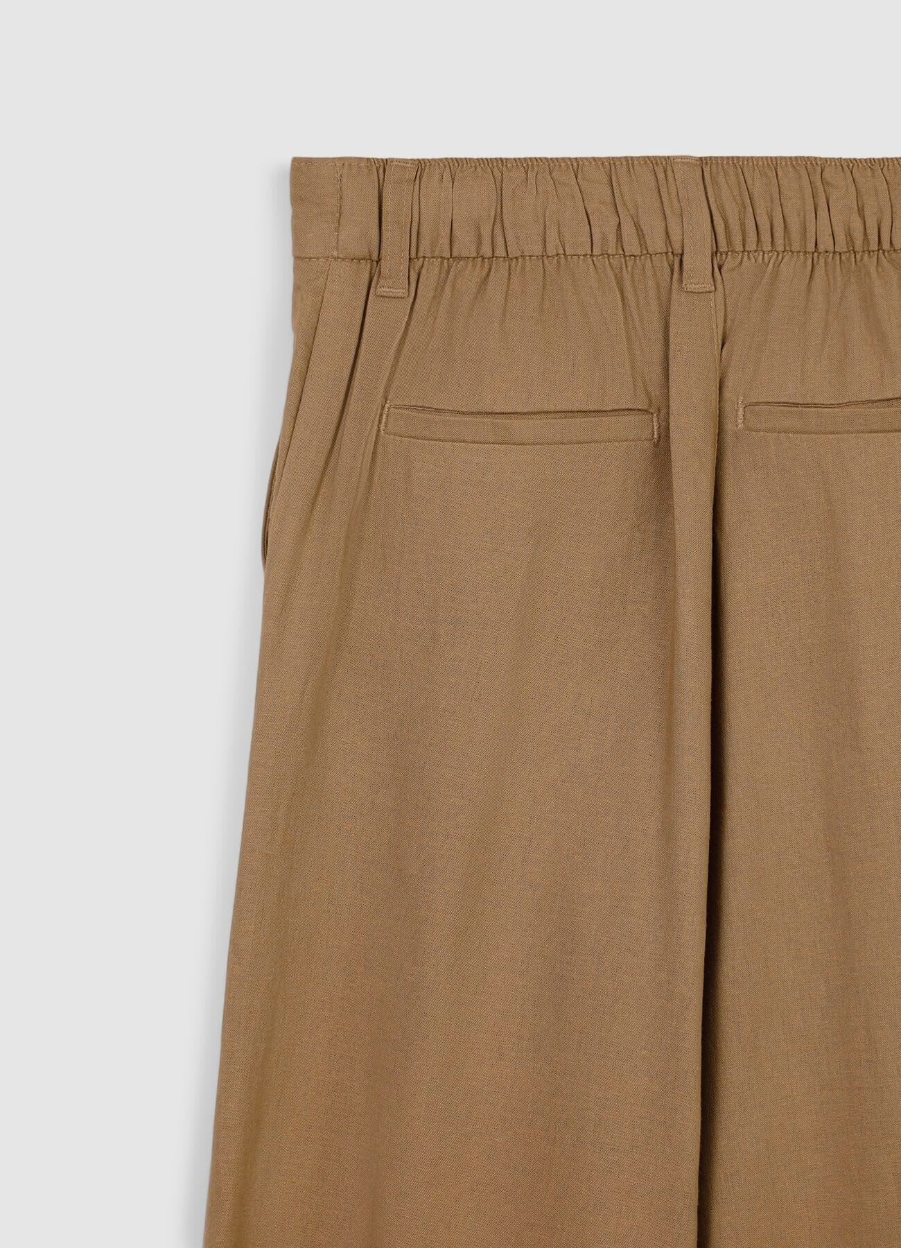 Pantaloni tasche alla francese misto lino - Image 6