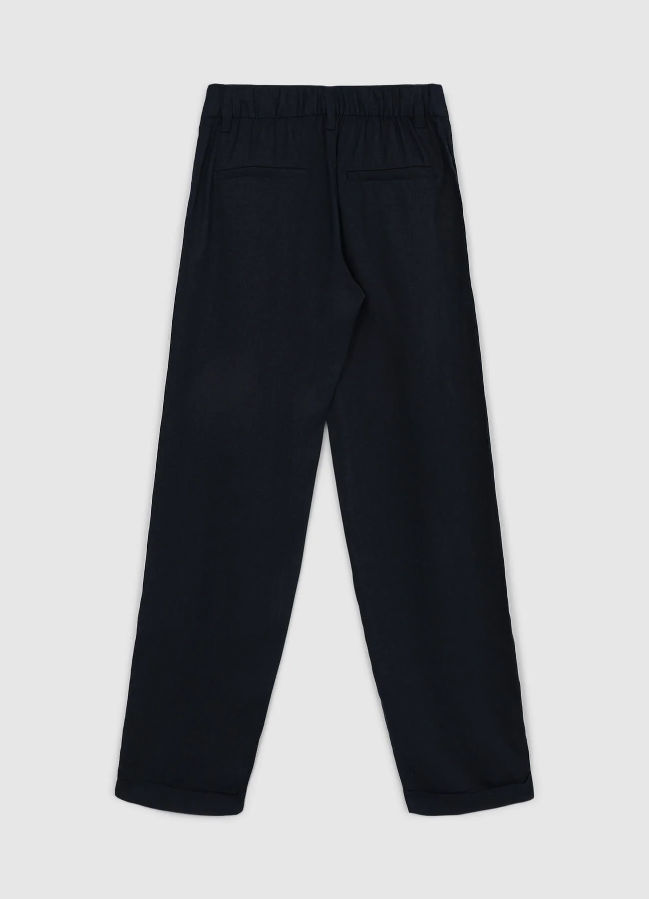 Pantaloni tasche alla francese misto lino - Image 5