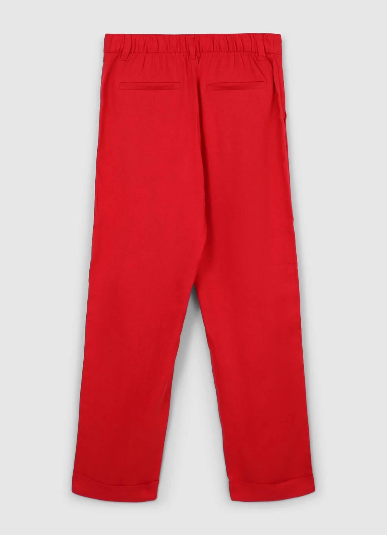 Pantaloni tasche alla francese misto lino - Image 5