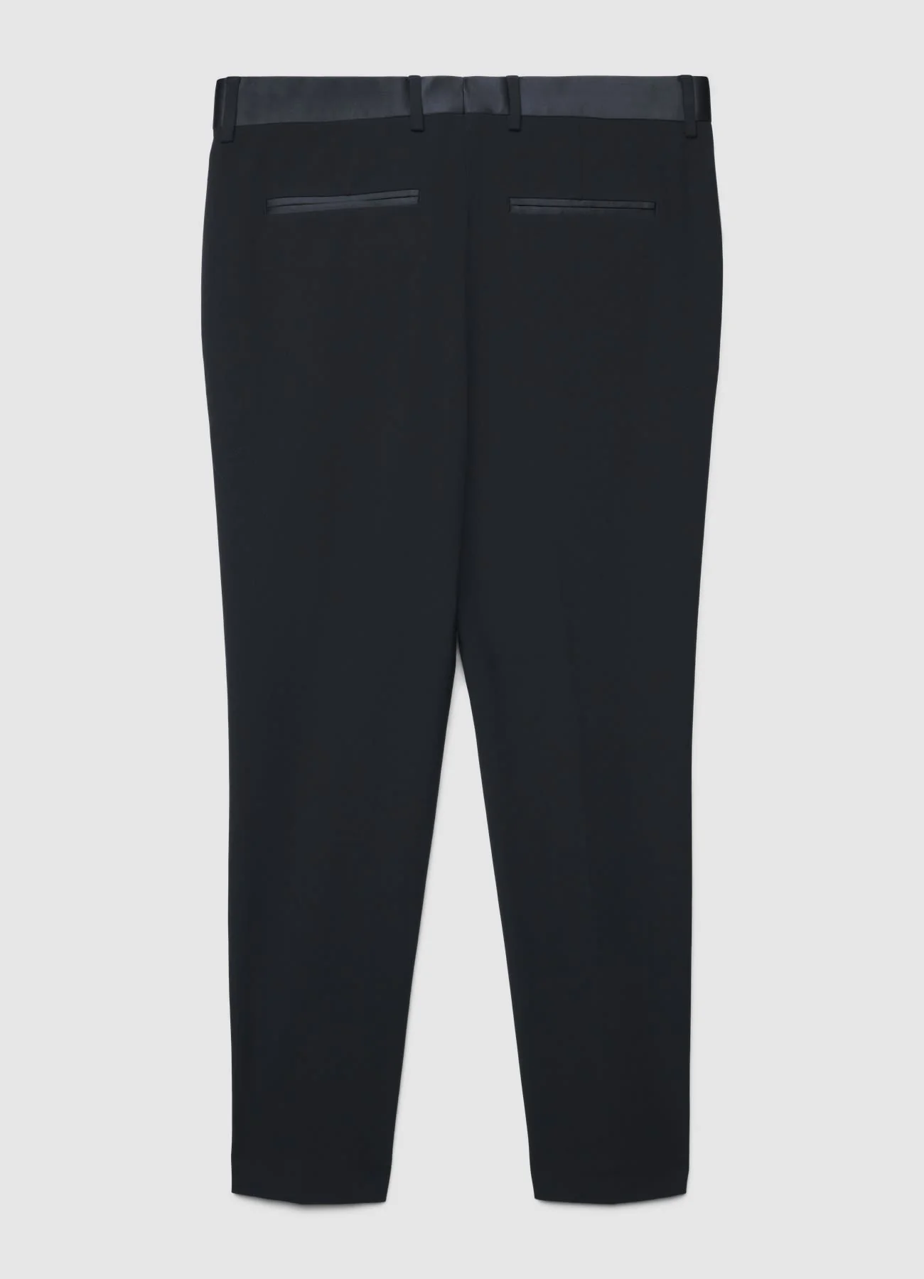 Pantaloni vita in simil satin - Image 5