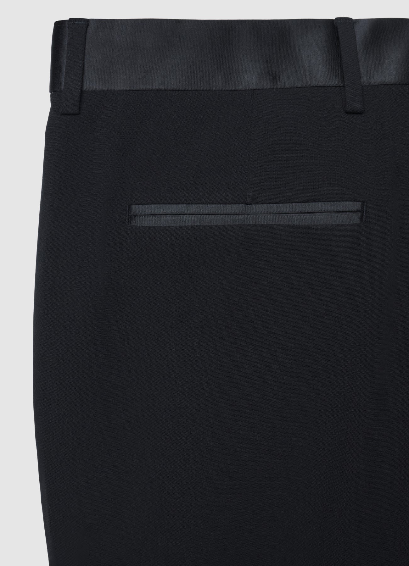 Pantaloni vita in simil satin - Image 7
