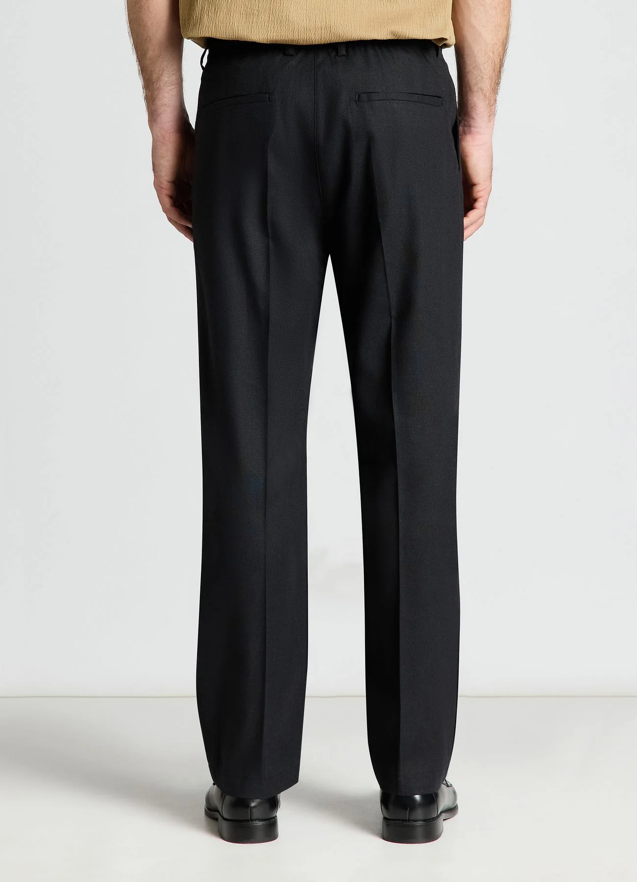 Pantaloni wide leg in misto lino - Image 2