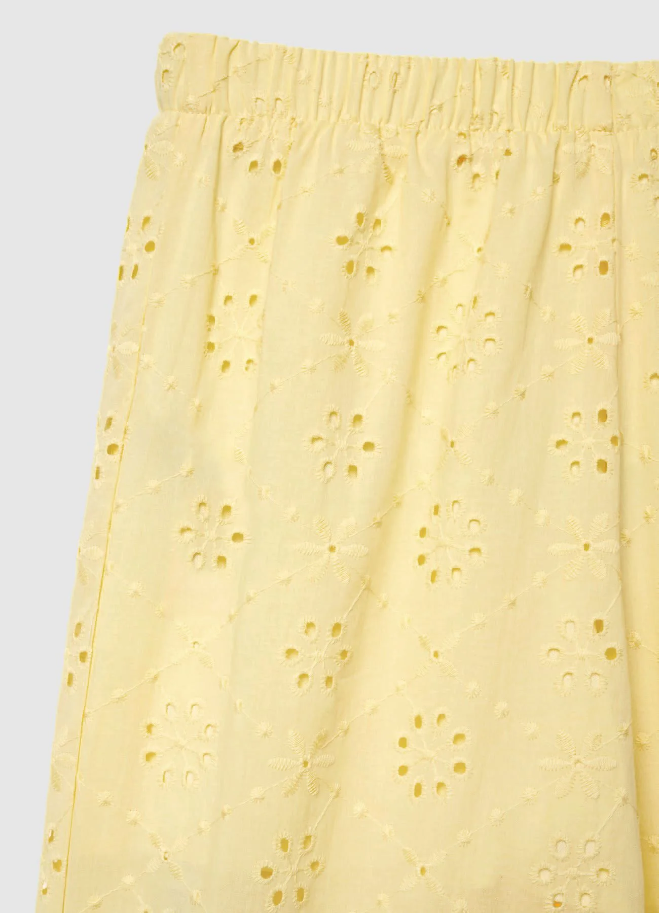 Pantaloni wide leg in sangallo - Image 4