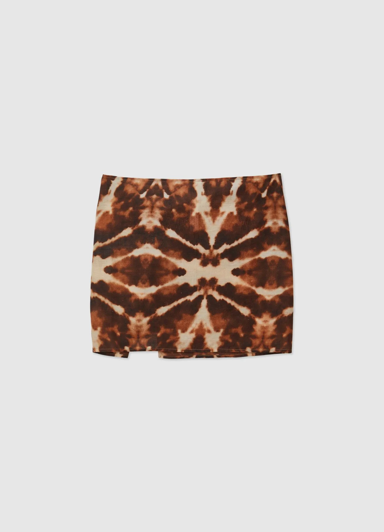 Pareo corto con stampa tie-dye e nodo - Image 6