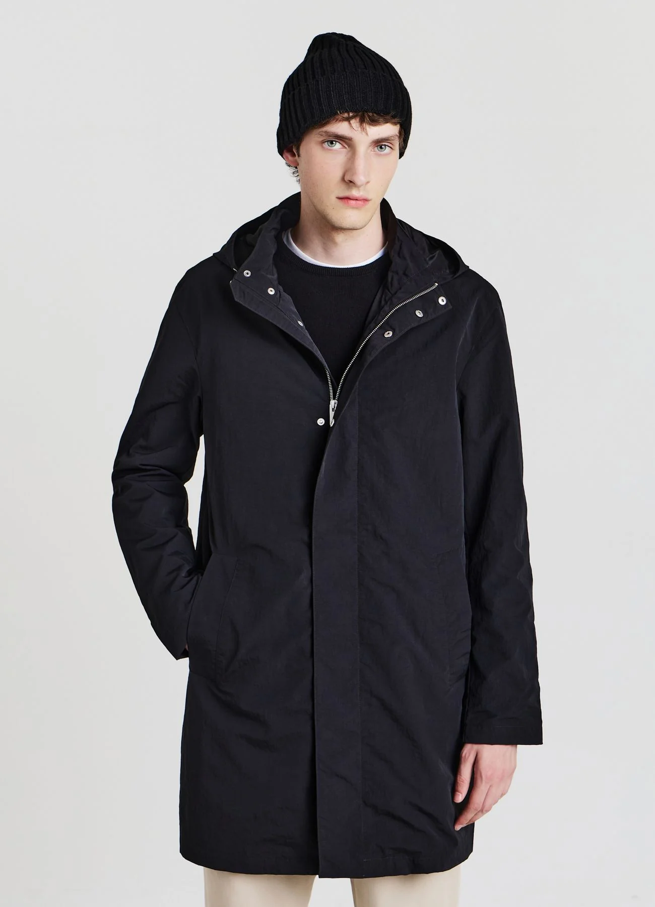 Parka leggero con cappuccio - Image 3