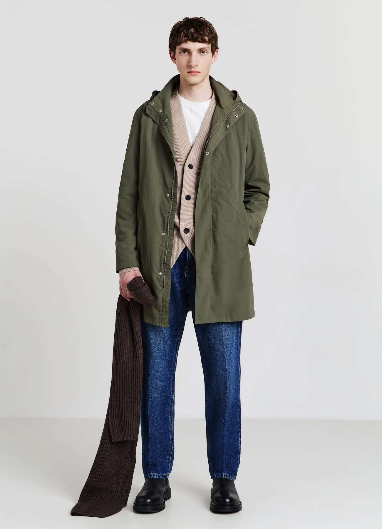Parka leggero con cappuccio - Image 4